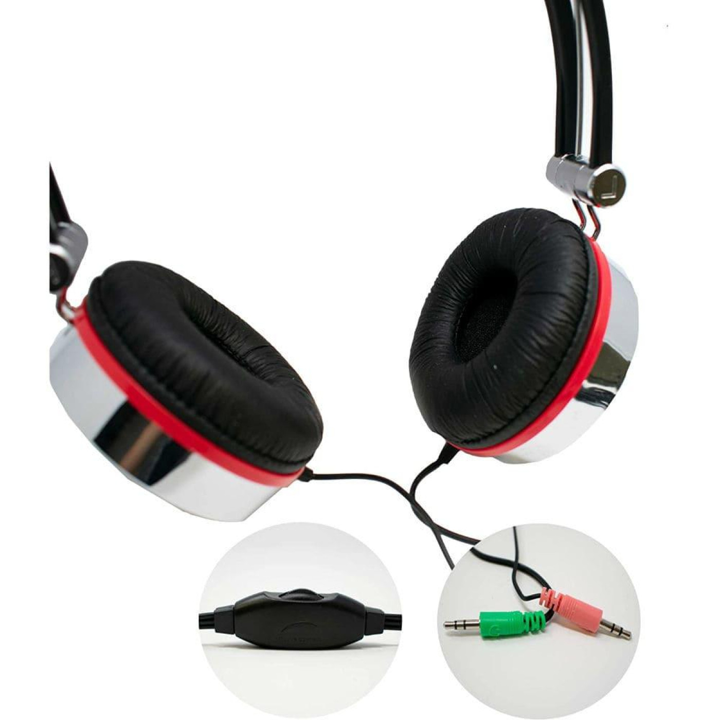 Навушники Gembird MHS-903 Black-Red-White (MHS-903)