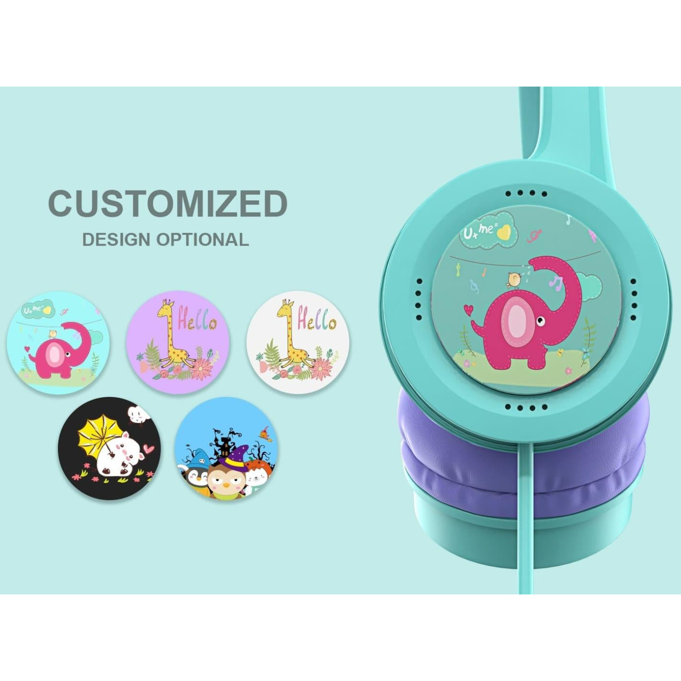 Наушники Havit HV-H210d Black, AUX (3.5мм), 32 Ом, кабель 1.2м (6939119057800)