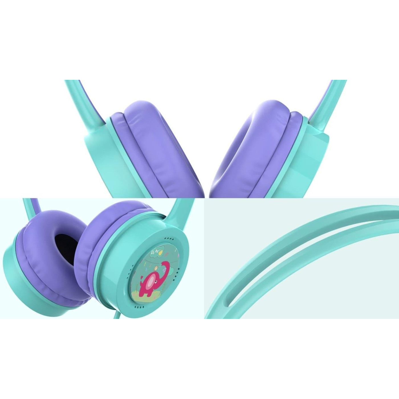 Наушники Havit HV-H210d Black, AUX (3.5мм), 32 Ом, кабель 1.2м (6939119057800)