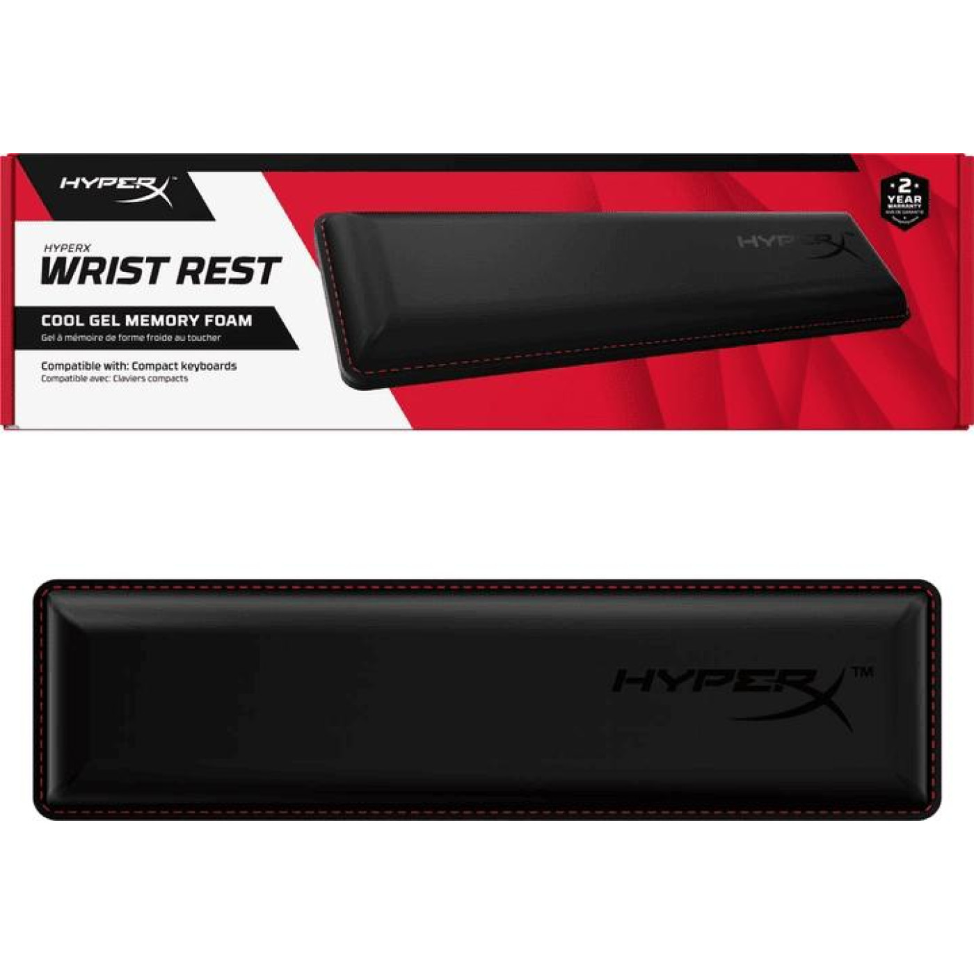 Подставка под запястья HyperX Wrist Rest Compact  (4Z7X0AA)