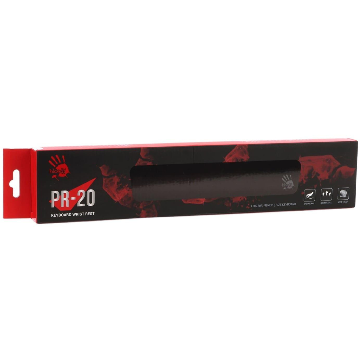 Подставка под запястье Bloody PR-20 Black 385мм