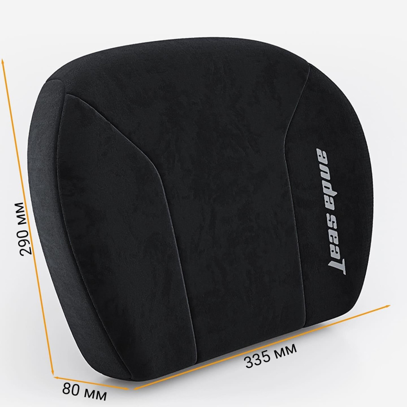 Поперекова подушка для крісла Anda Seat Novis Lumbar Pillow Black Size L
