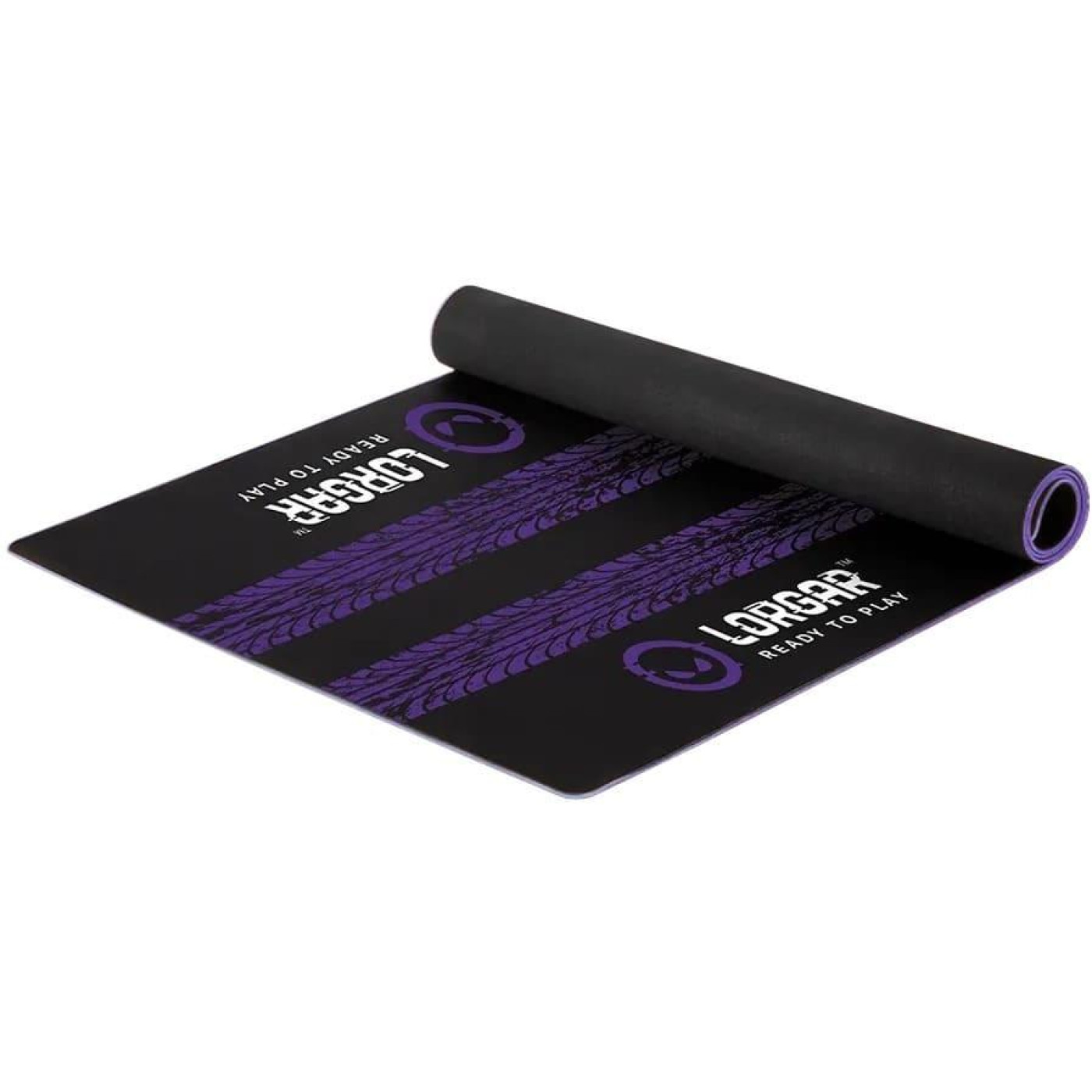 Коврик для кресла Lorgar RX1FM Sim Racing Floor Mat Advanced Stitched edge Black/Purple (LRG-RX1FM)