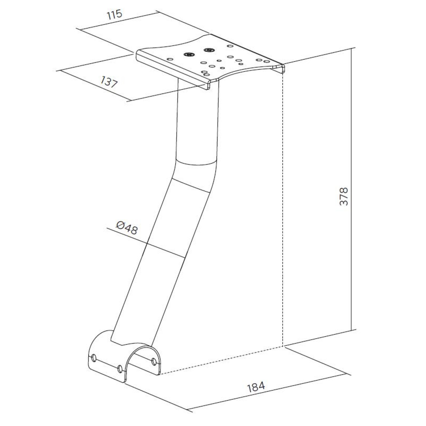 Кріплення коробки передач для кокпіту GamePro RS004 