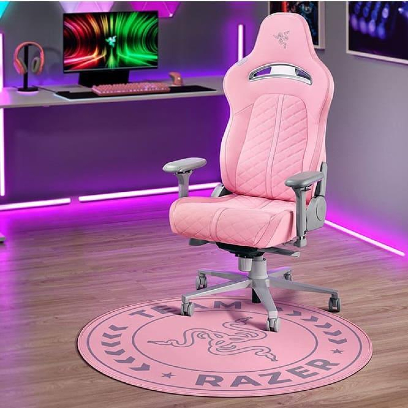 Килимок для крісла Razer Team Floor Rug Quartz (RC81-03920300-R3M1)