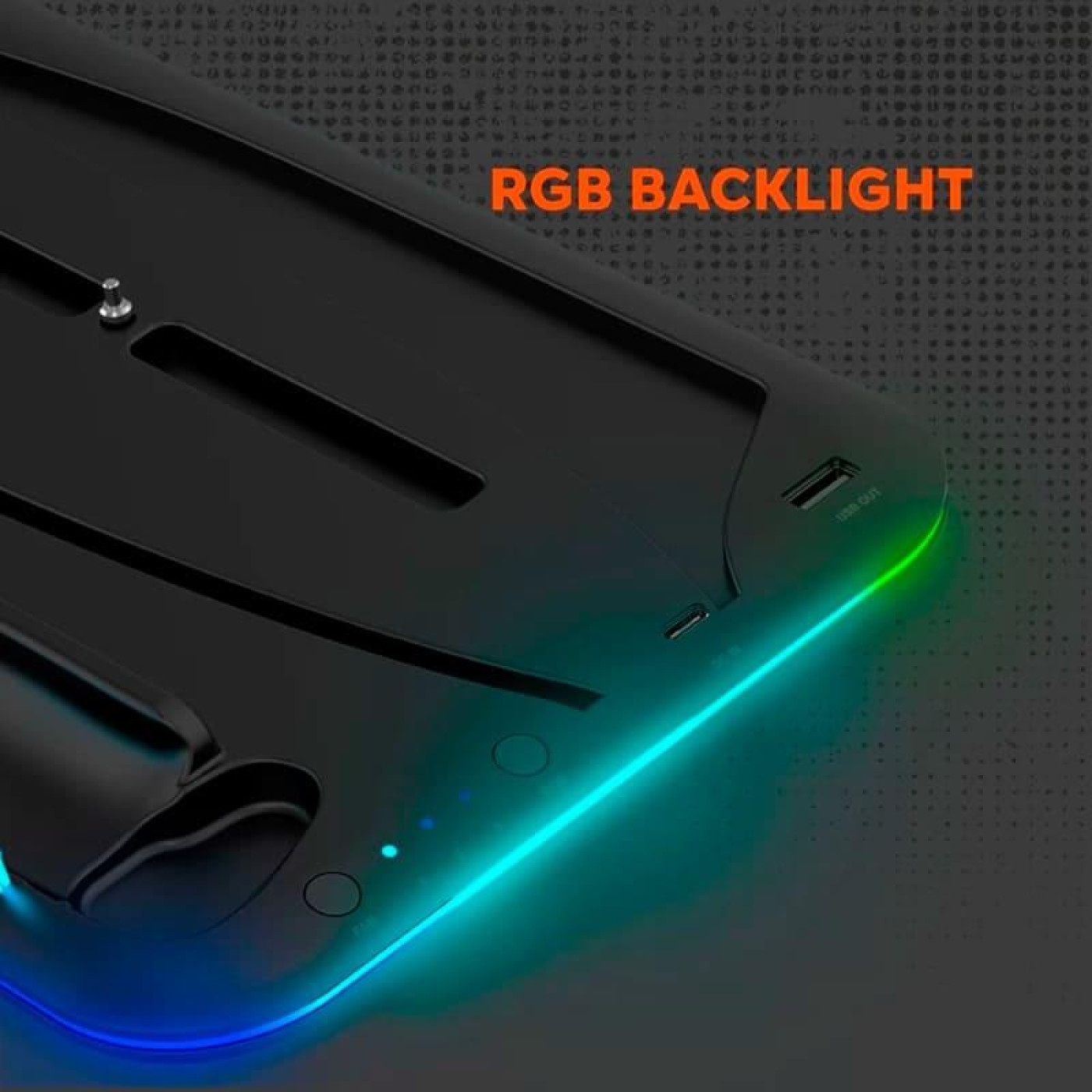 Пидставка для охолодження Canyon CS-5 RGB PS5 Charge White (CND-CSPS5W)