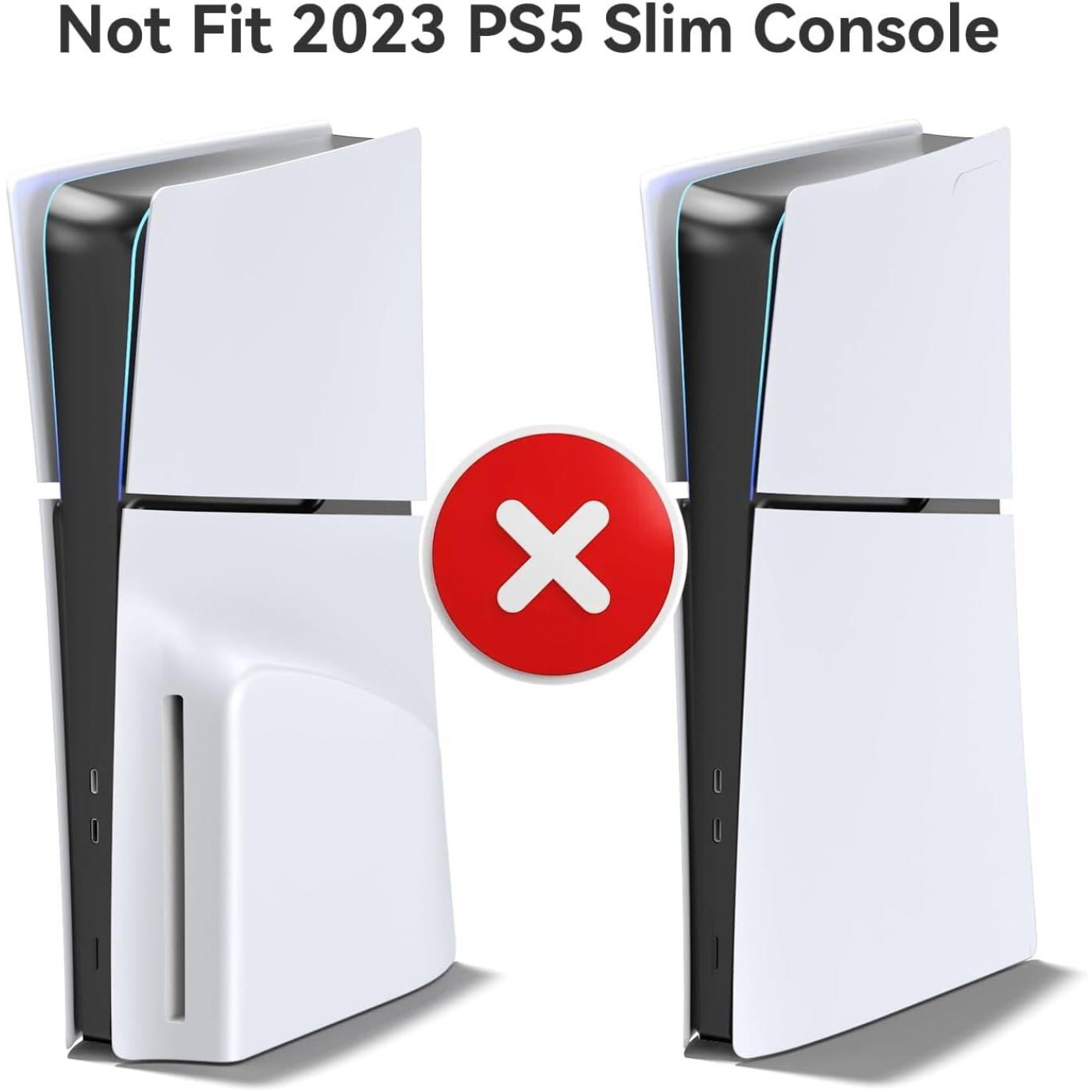 Горизонтальний стенд OIVO для PS5 c вентилятором и зарядной станцией для контролера