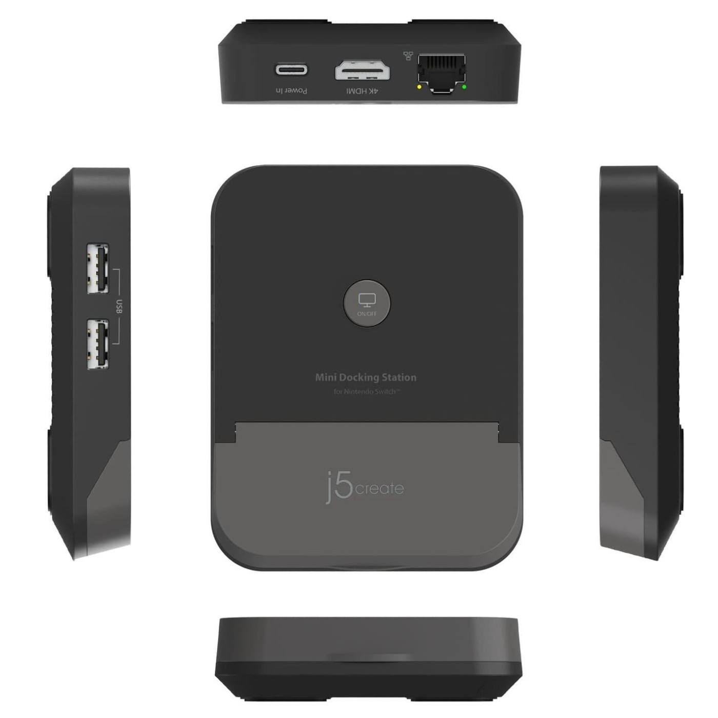Док станція J5create для Nintendo Switch (JCD620-N)
