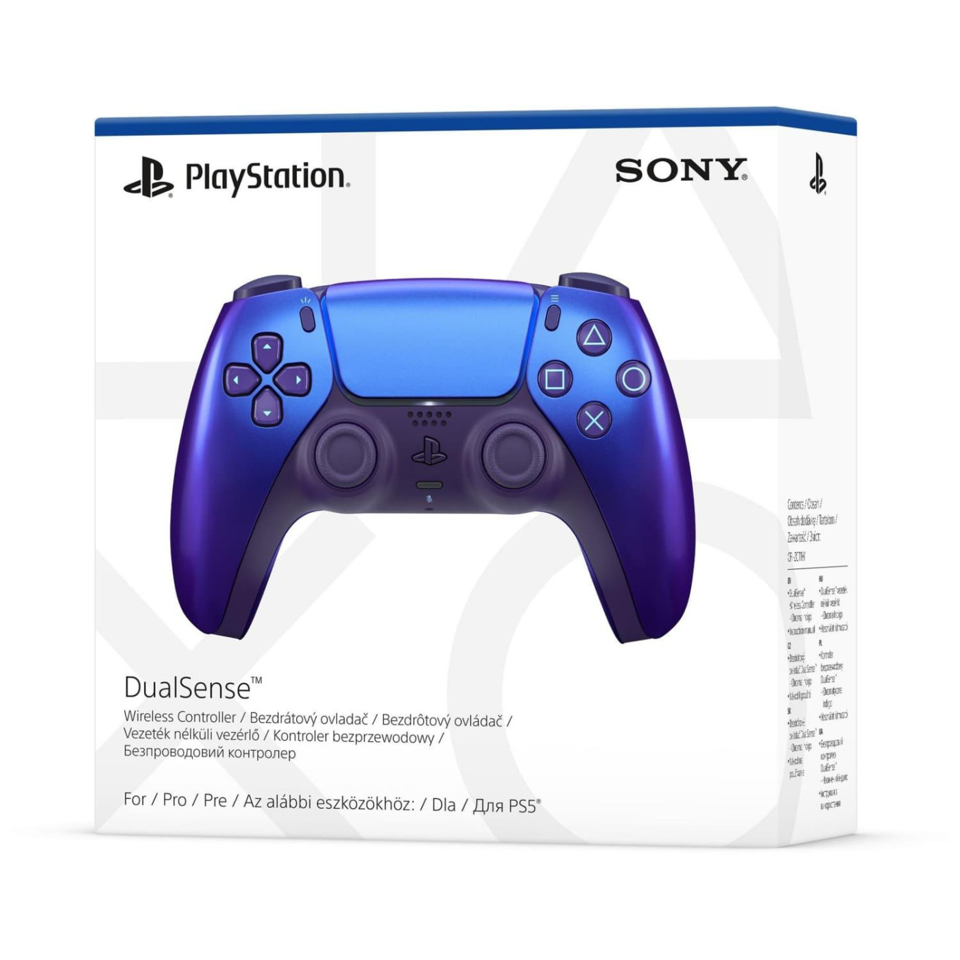 Геймпад PlayStation 5 Dualsense BT, Chrome Indigo