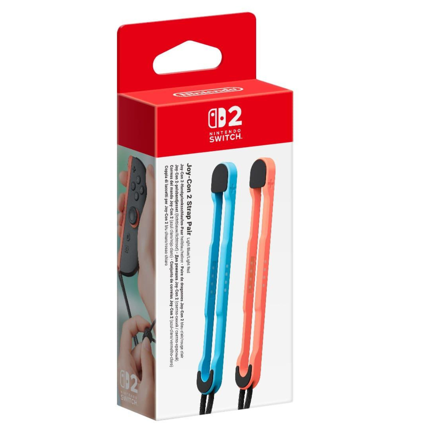 Ремінці до JOY-CON NINTENDO SWITCH 2 Синій та Червоний