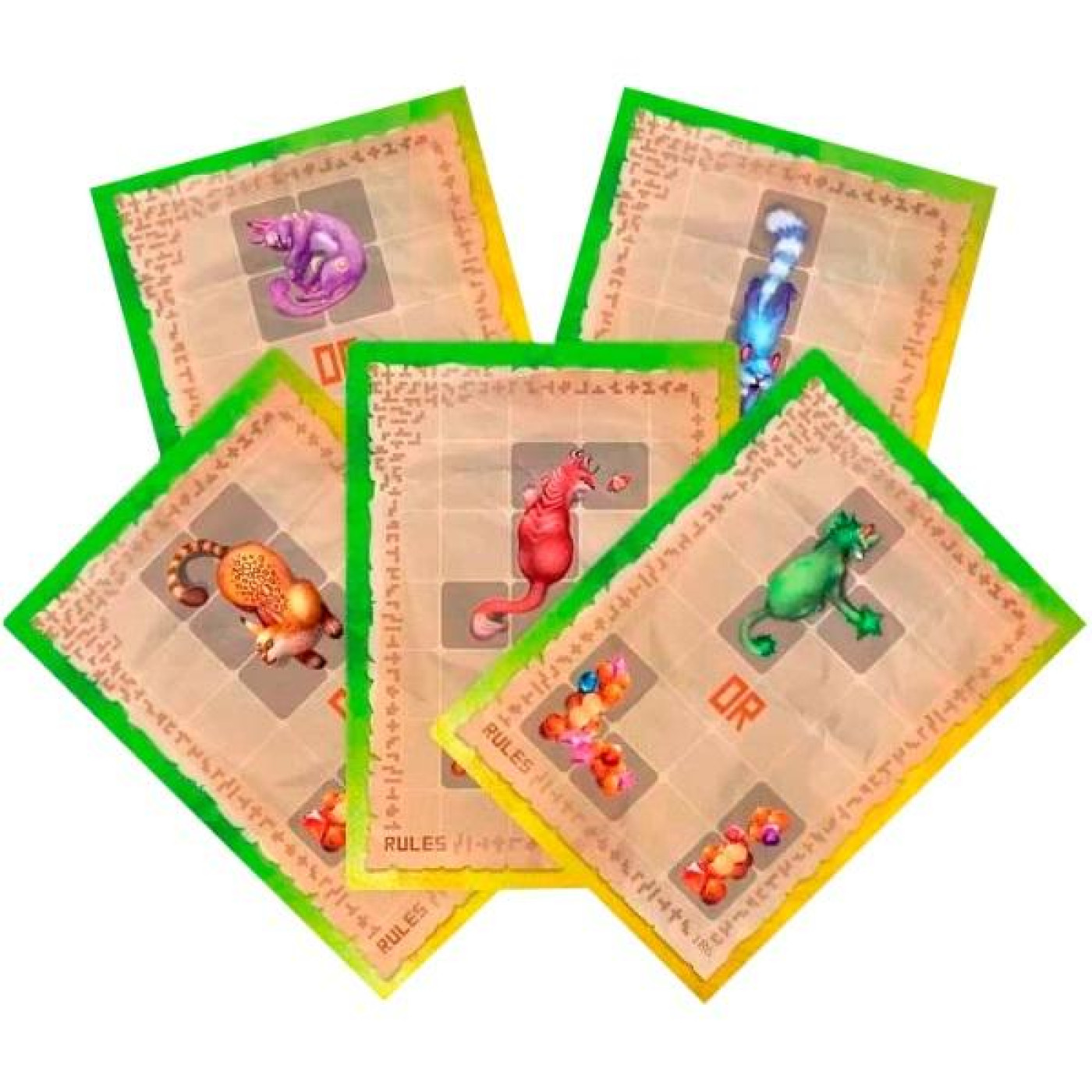 Набір промокарт для гри Острів котів. Мандруй та малюй