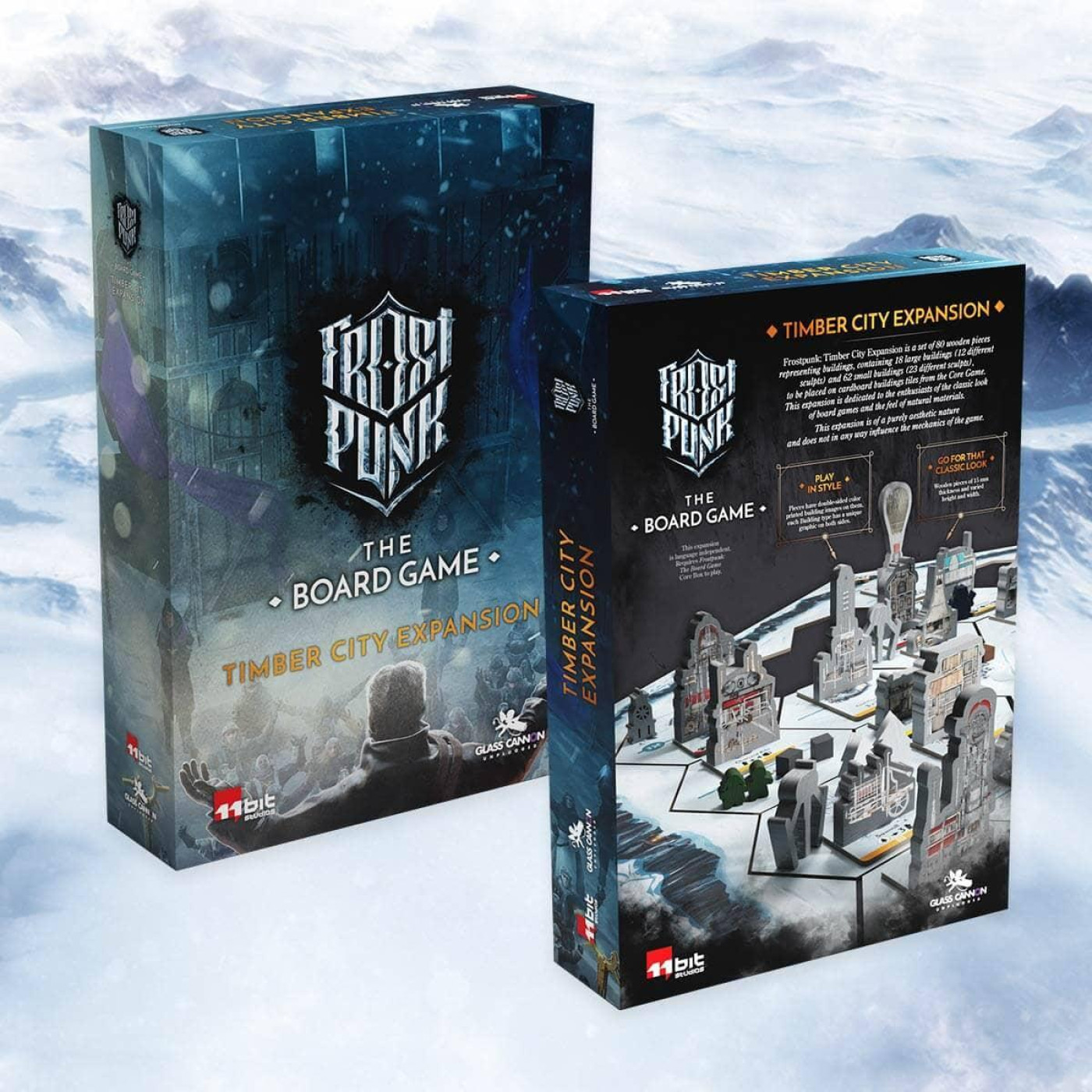 Настольная игра Frostpunk «Деревъяне мисто» (Timber City) (Доповнення до настильнои гри) (FGKS005)
