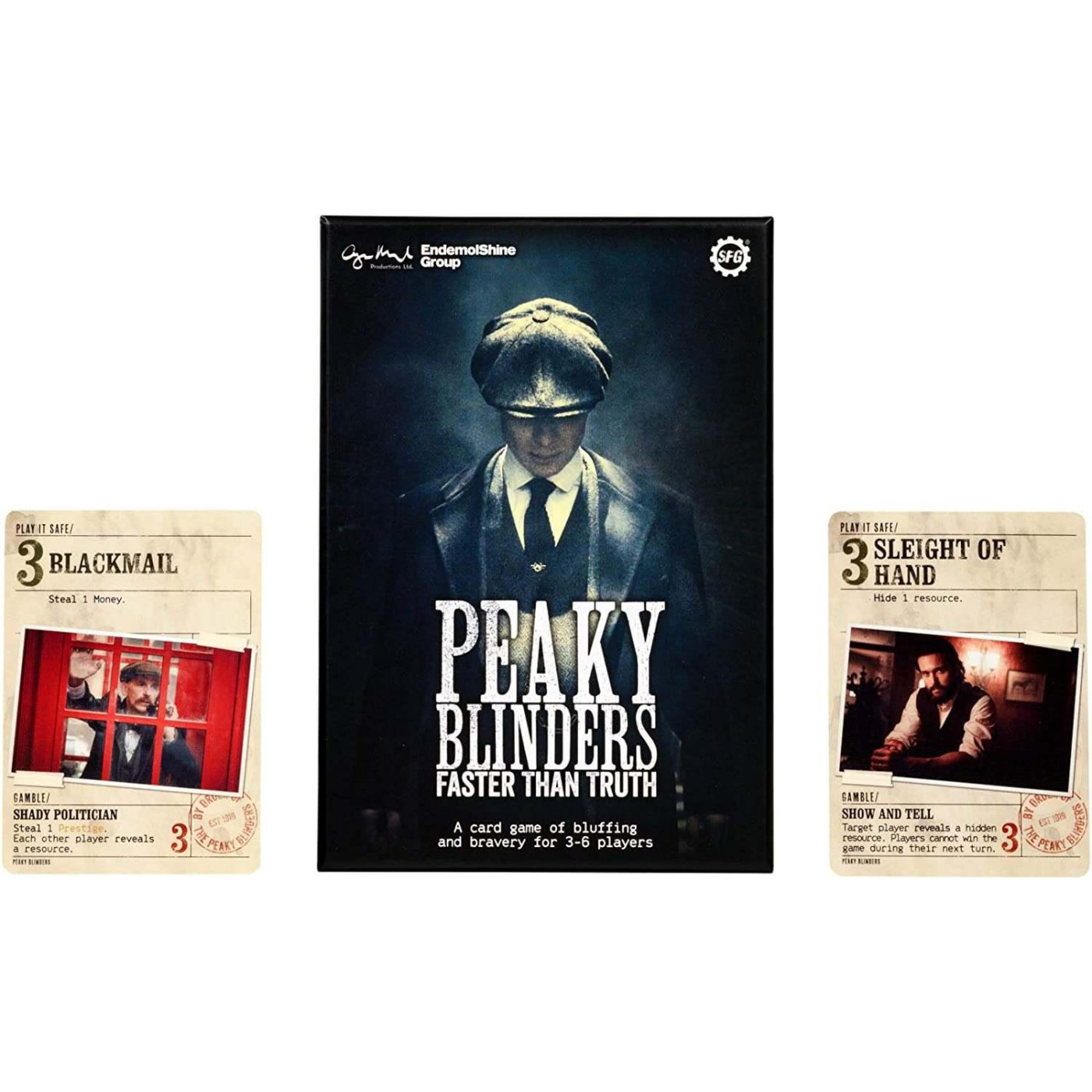 Настольная игра Peaky Blinders: Faster than Truth (stdgm027)