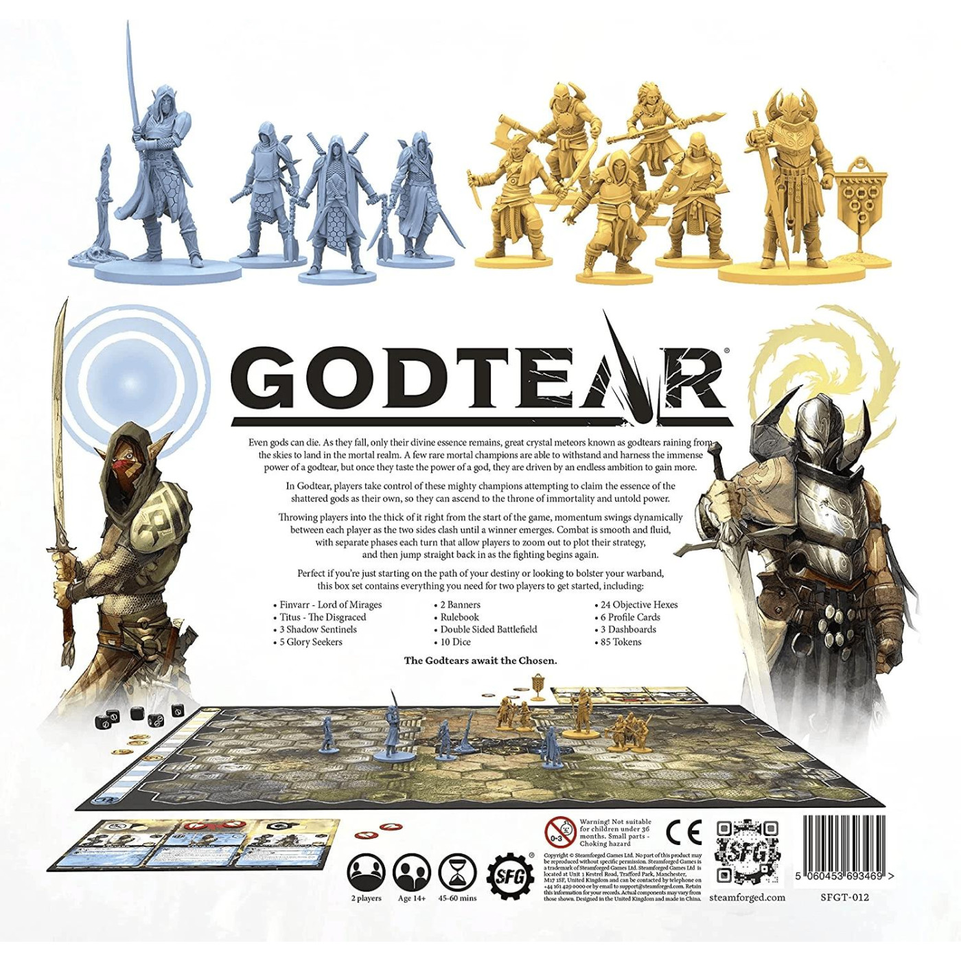 Настольная игра Godtear: The Borderlands Starter Set Titus/Finvarr (stdgm011)