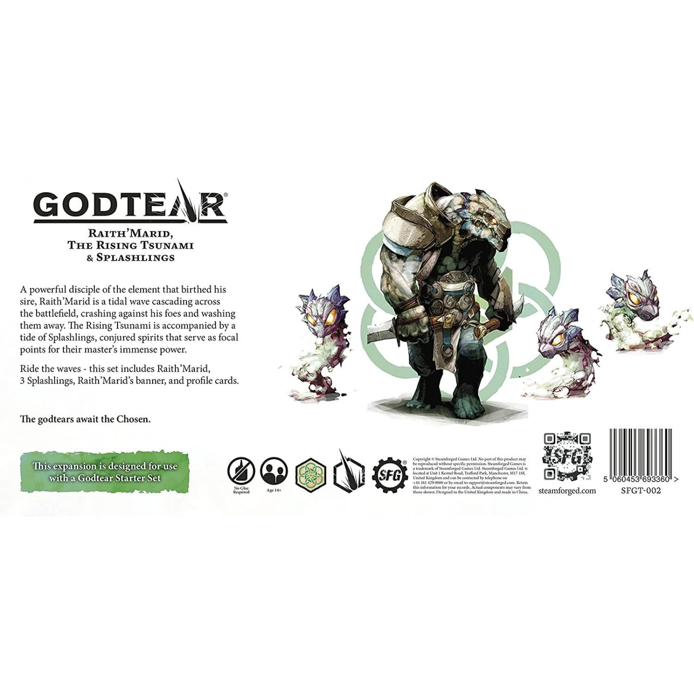 Настольная игра Godtear: RaithъMarid, The Rising Tsunami & Splashlings (stdgm050)