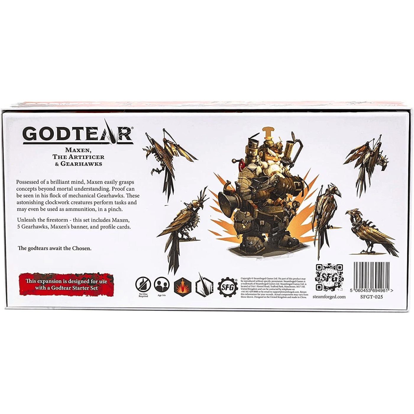Настольная игра Godtear: Maxen, the Artificer & Gearhawks (stdgm014)