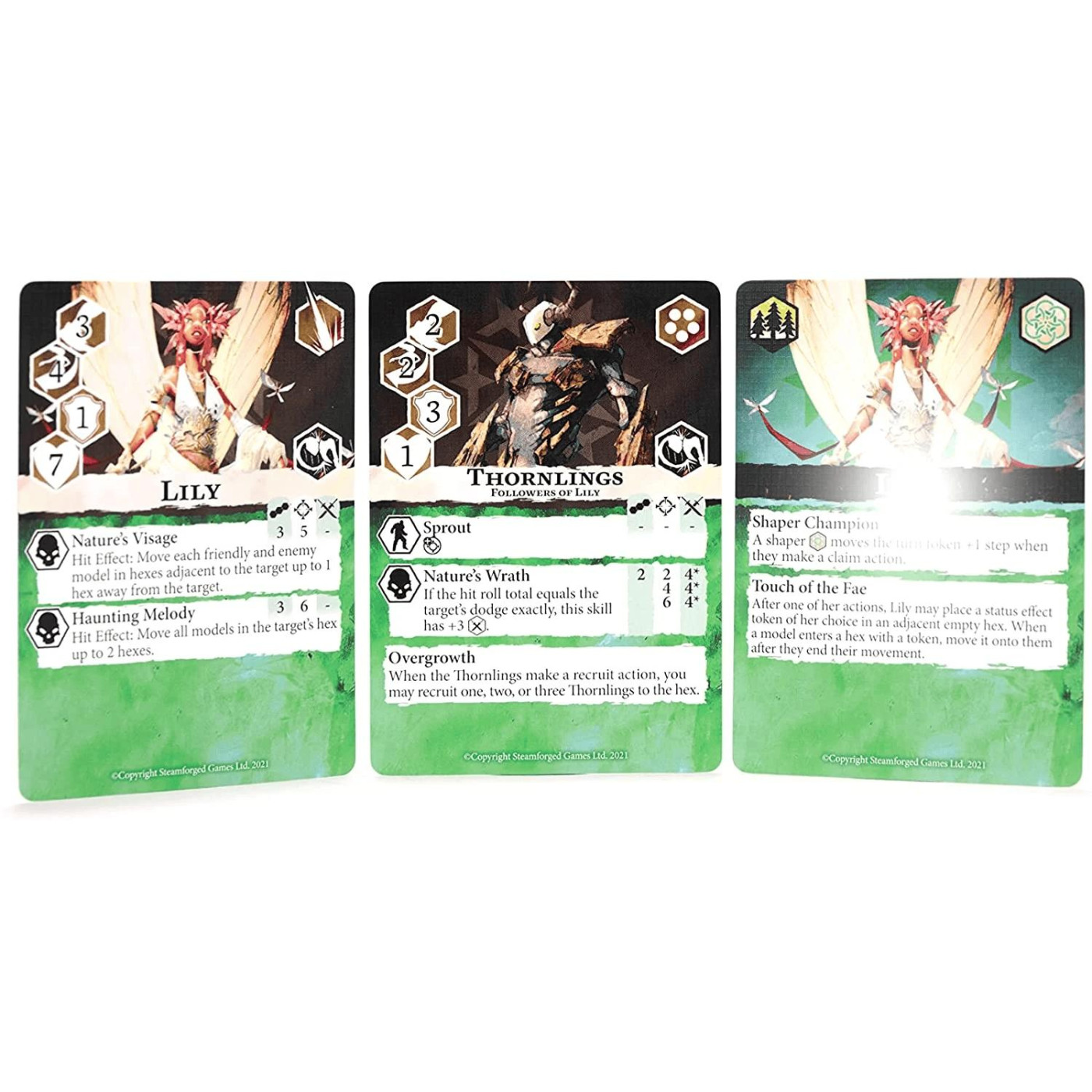 Настольная игра Godtear: Lily, Thornsinger of the Azure Forest (stdgm012)