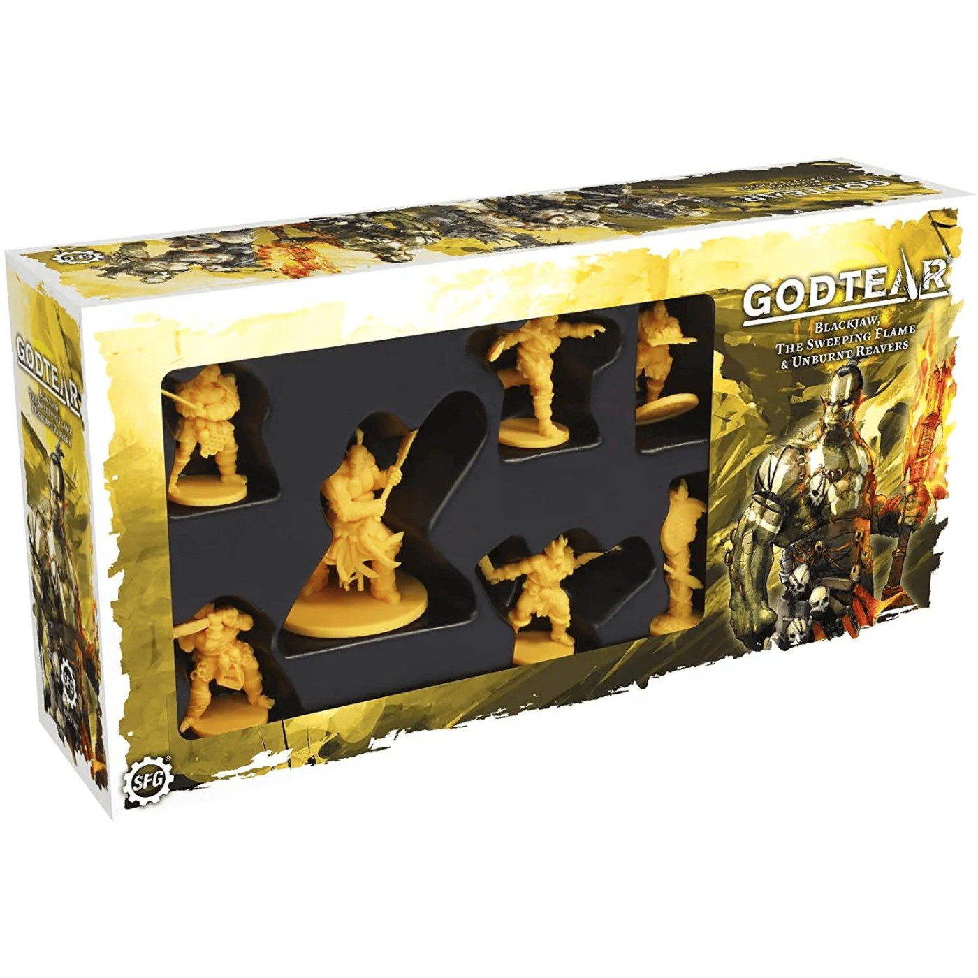 Настольная игра Godtear: Blackjaw, The Sweeping Flame & Unburnt Reavers (stdgm013)