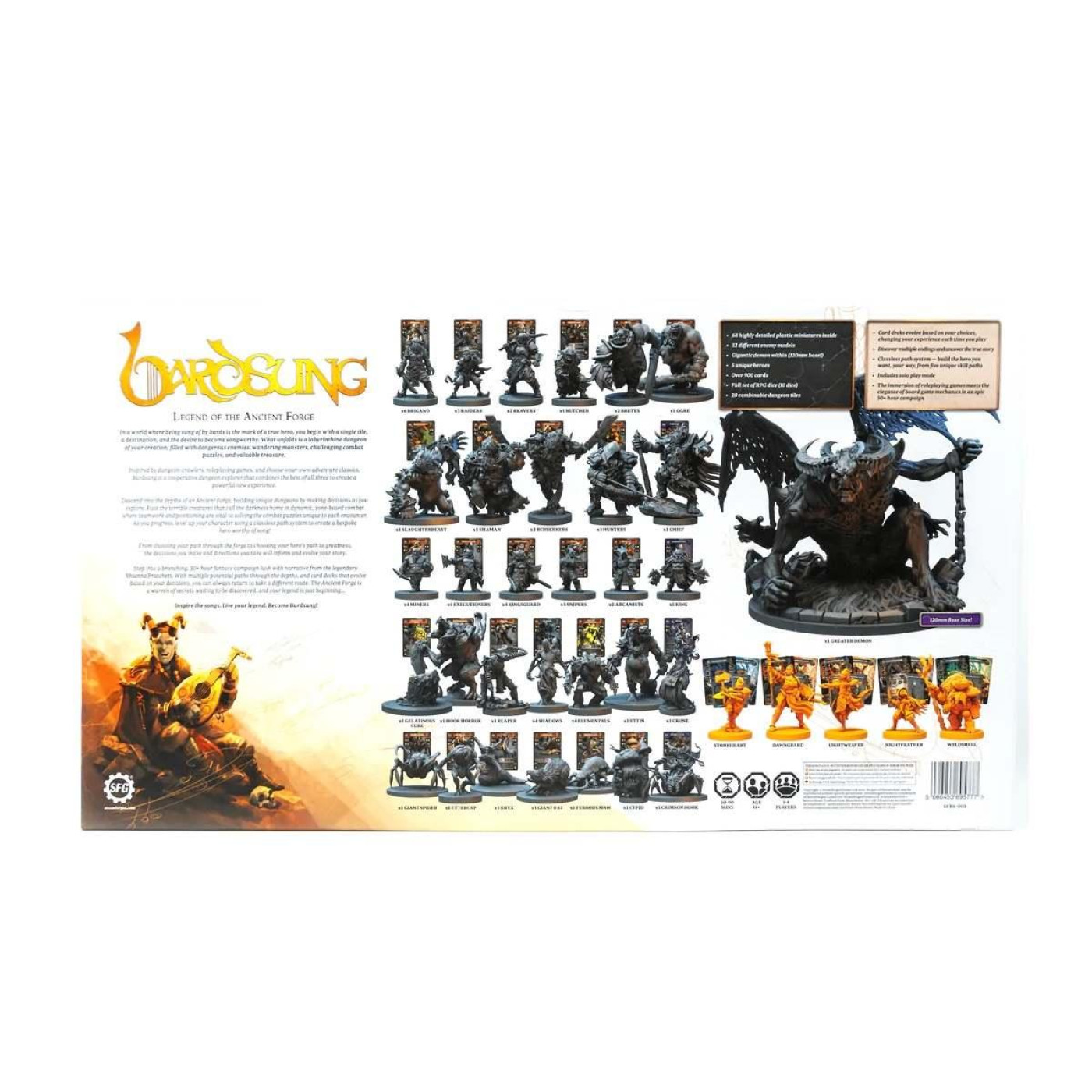 Настольная игра Bardsung: Legend of the Ancient Forge (stdgm025)