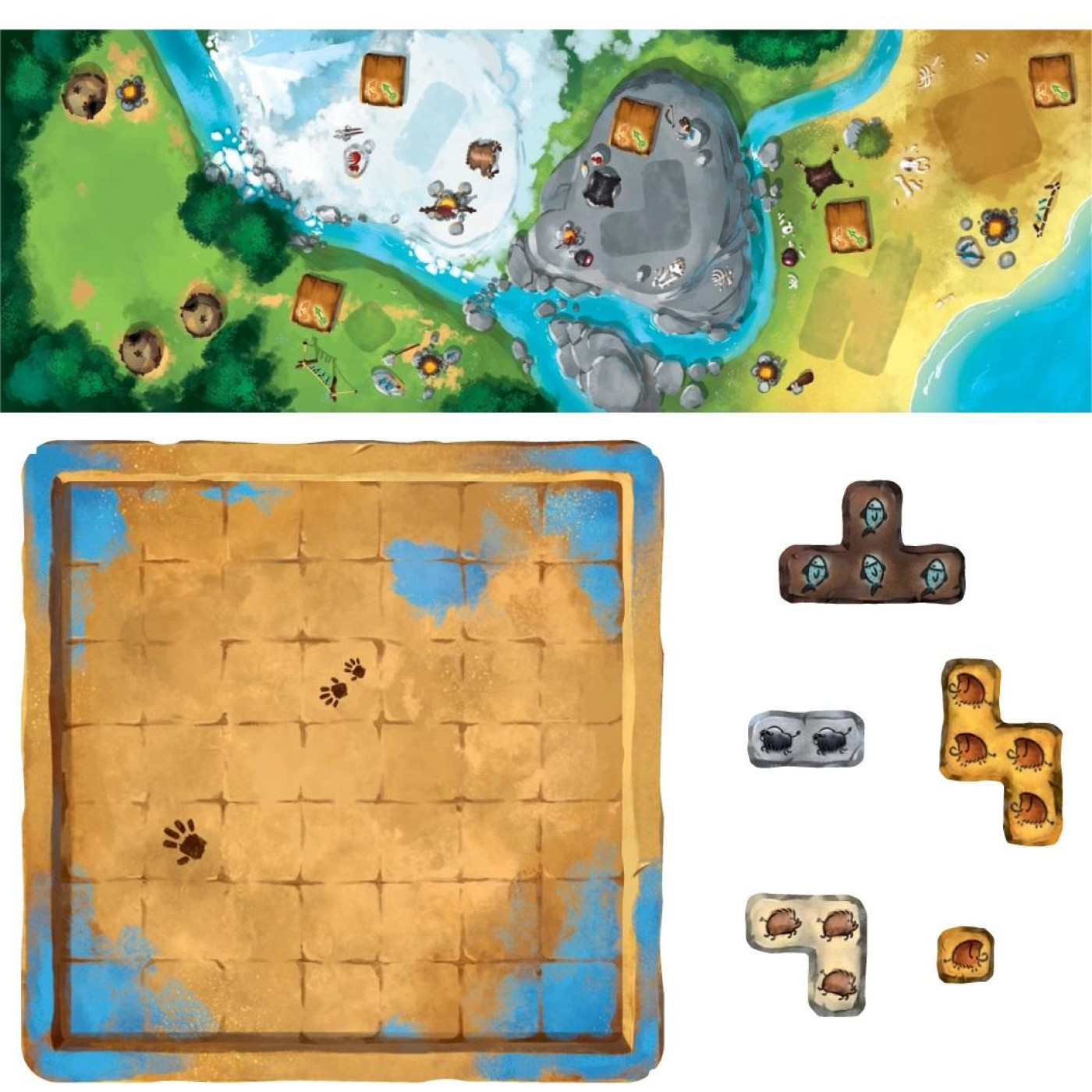 Настольная игра Прадавни Істории (Prehistories) (укр.) (igromopt60)