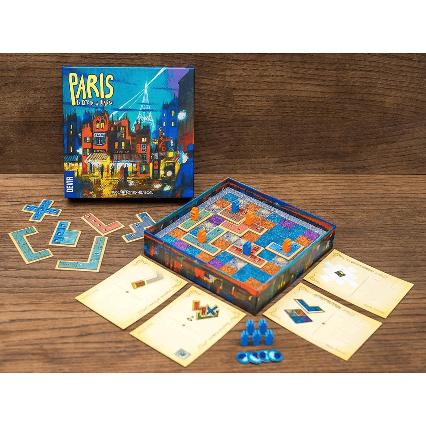 Настольная игра Париж. Мисто вогнив (Paris: La Cite de la Lumiere) (igromopt57)