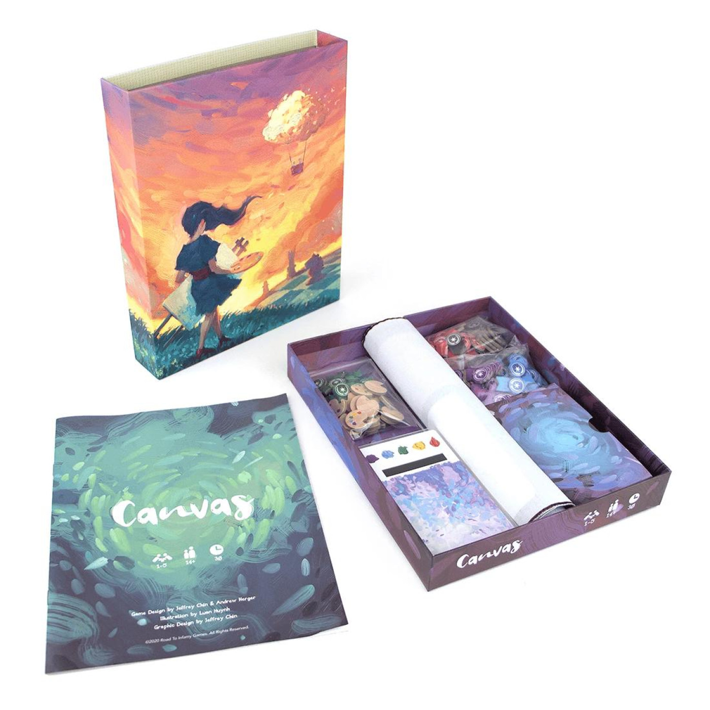 Настольная игра Живопис (Холст, Canvas) (укр.) (igromopt40)