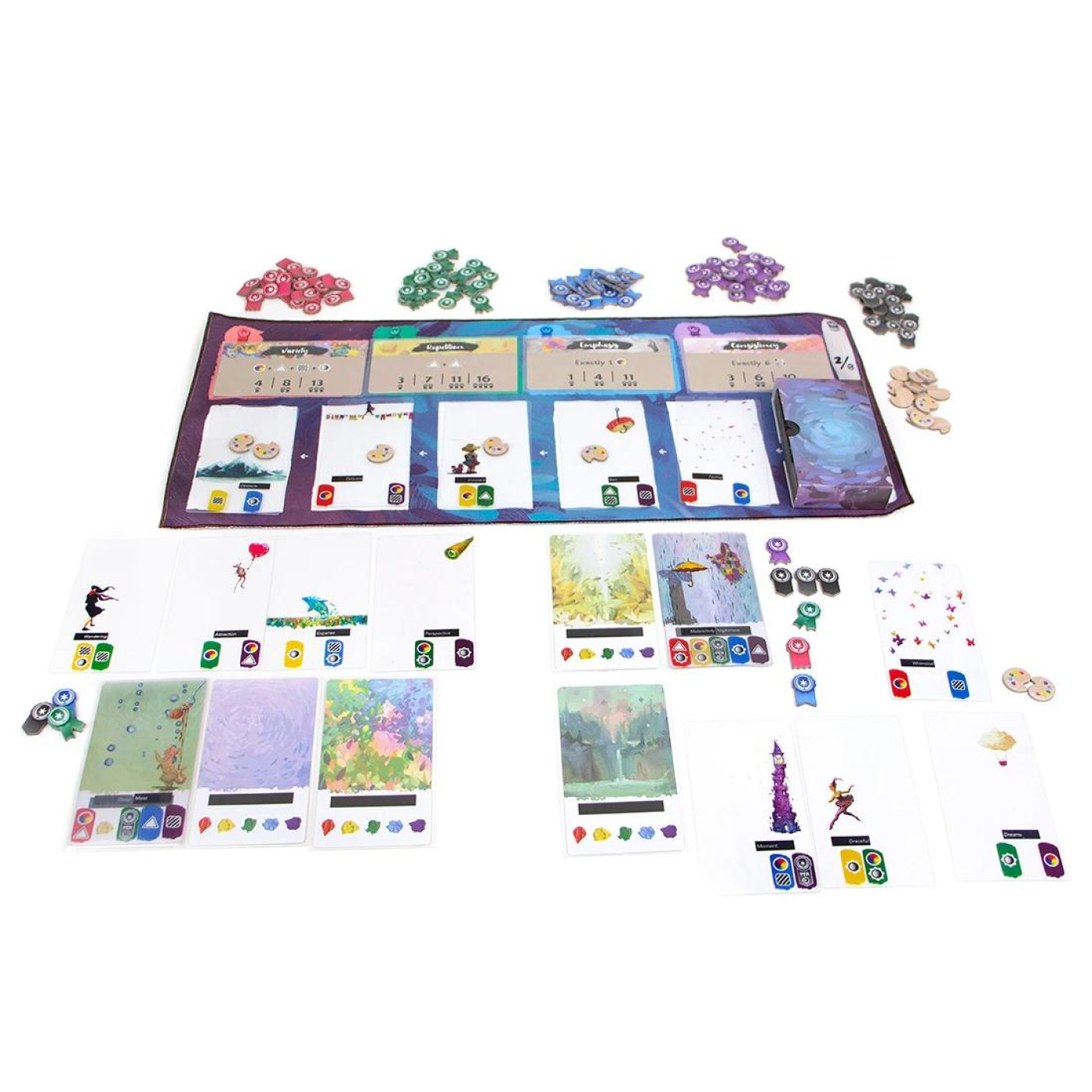 Настольная игра Живопис (Холст, Canvas) (укр.) (igromopt40)