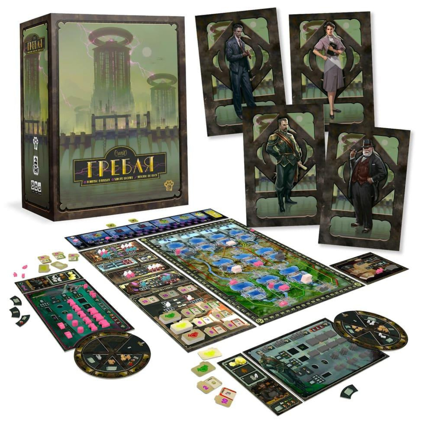 Настільна гра Гребля (Barrage) (W0020)