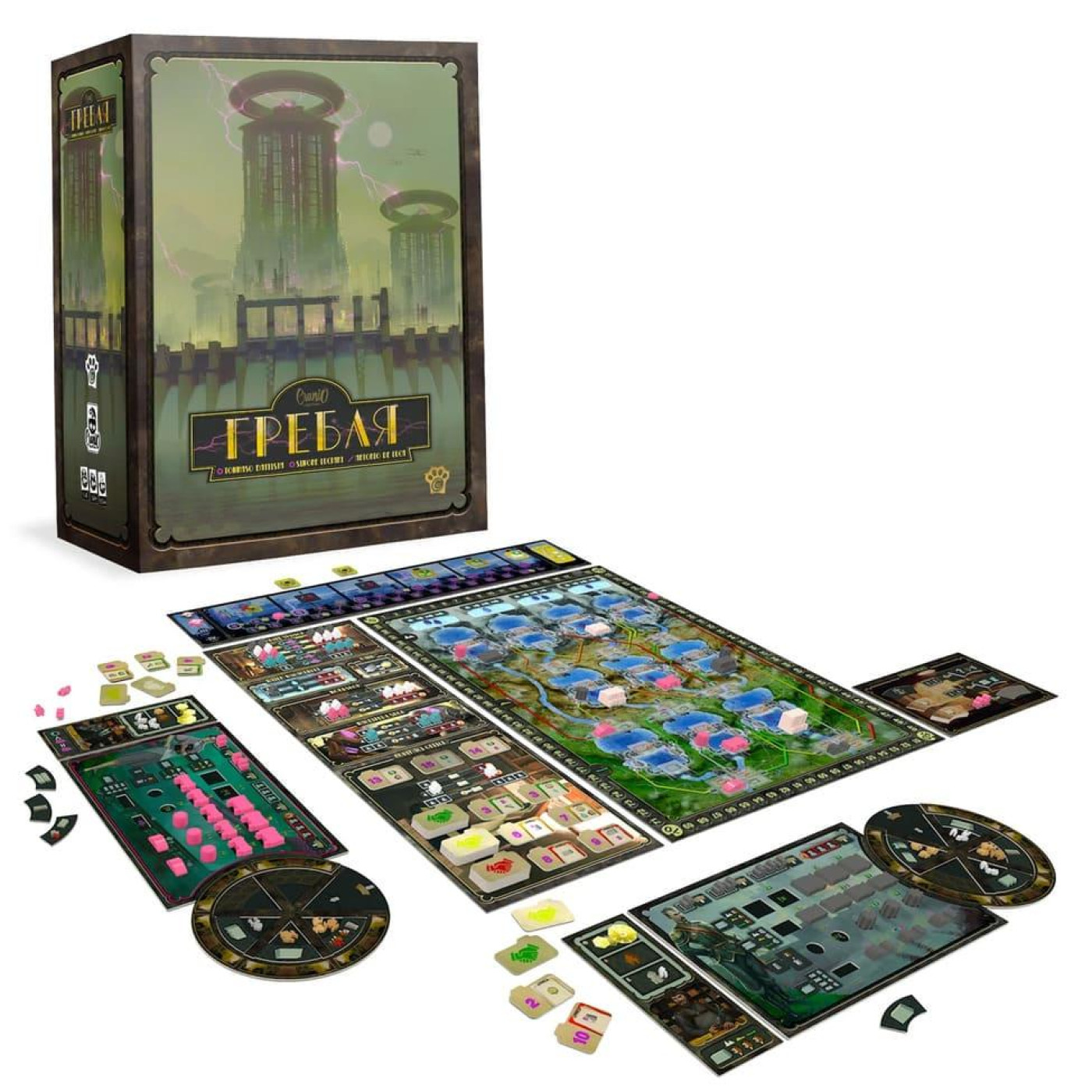 Настільна гра Гребля (Barrage) (W0020)