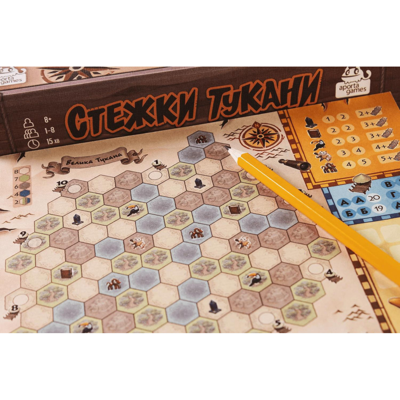 Настольная игра Стежки Тукани (Trails of Tucana) (GKCH068TT)