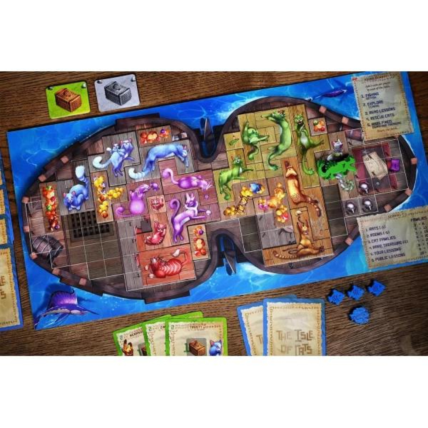 Настольная игра Острив котив: Набир кораблив (The Isle of Cats: Boat Pack) (GKCH046OKB)