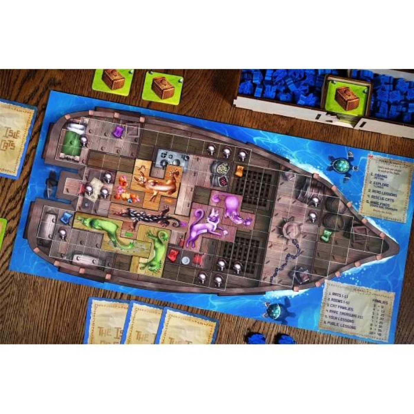 Настольная игра Острив котив: Набир кораблив (The Isle of Cats: Boat Pack) (GKCH046OKB)