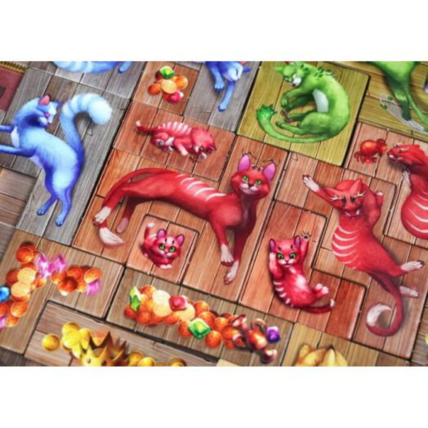 Настольная игра Острив котив: Кошенята и звирята (The Isle of Cats: Kittens + Beasts) (GKCH045OKK)