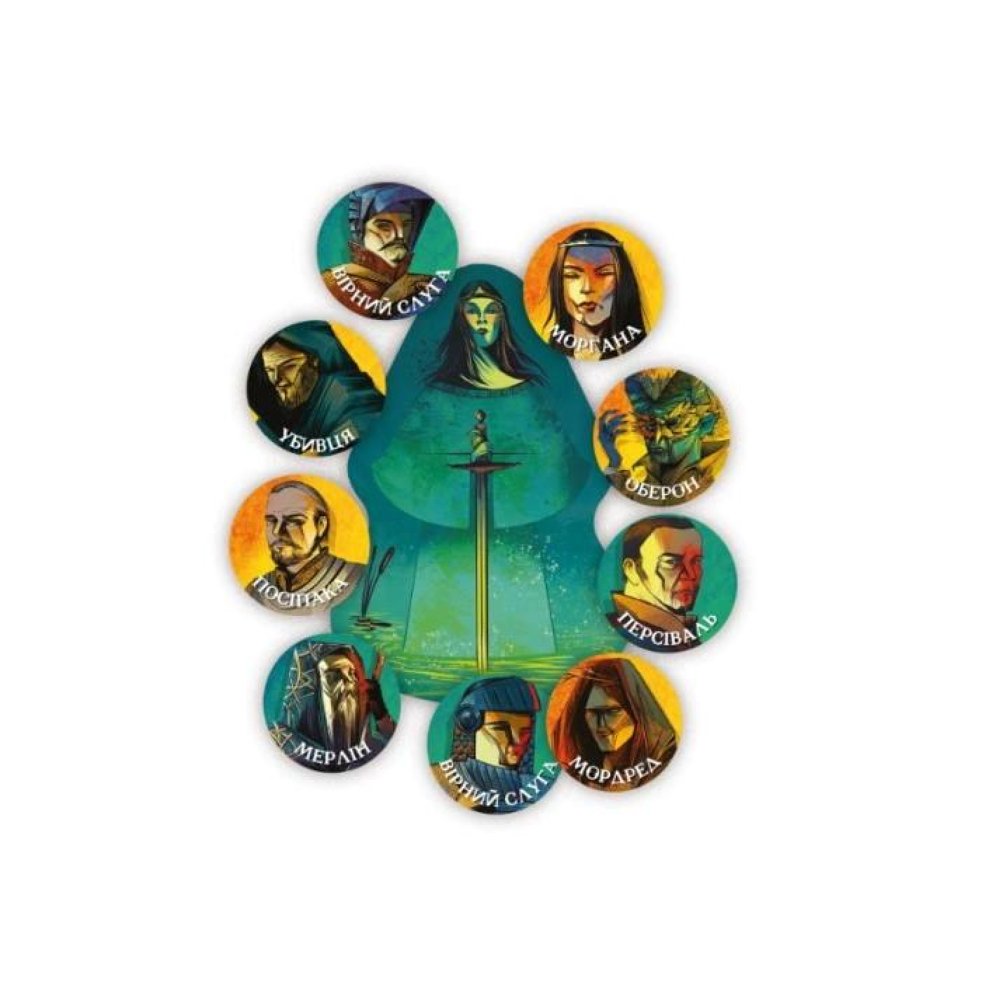 Настольная игра Авалон (Avalon Нова версия) (GKCH110ARN)