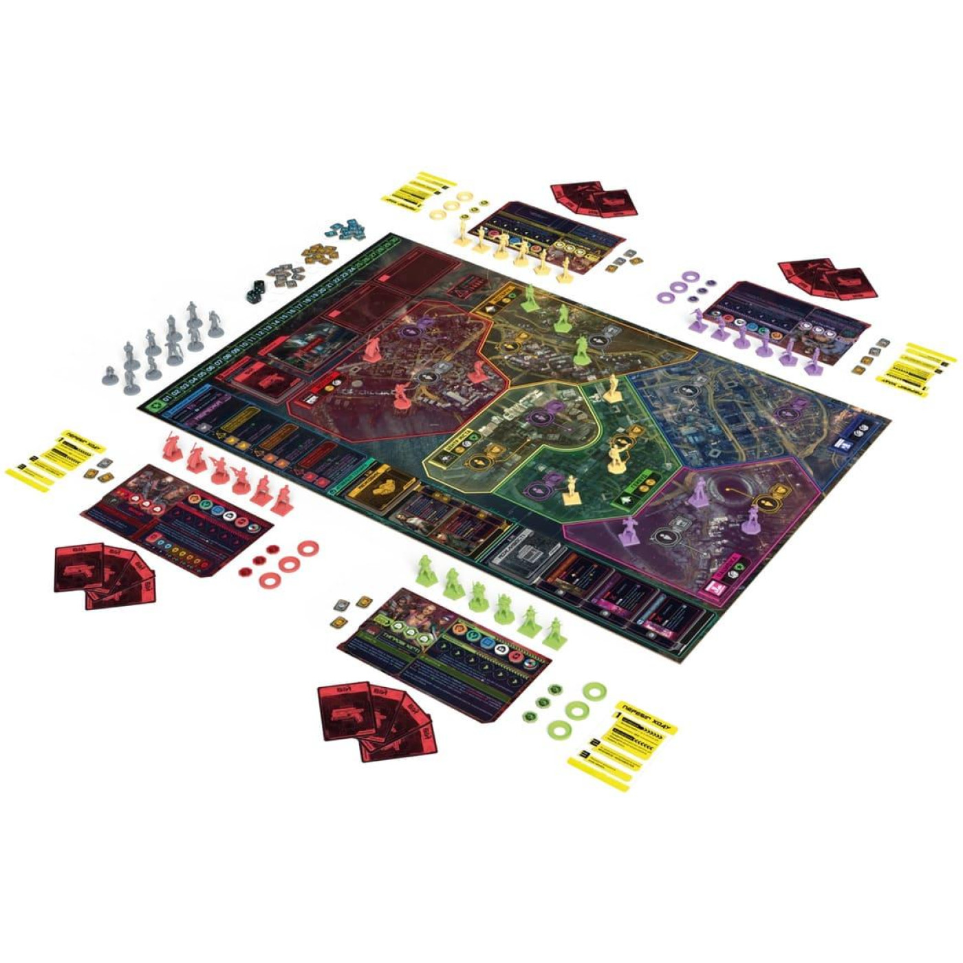 Настільна гра Cyberpunk 2077. Банди Найт-Сіті (Gangs of Night City) (GKCH228nc)