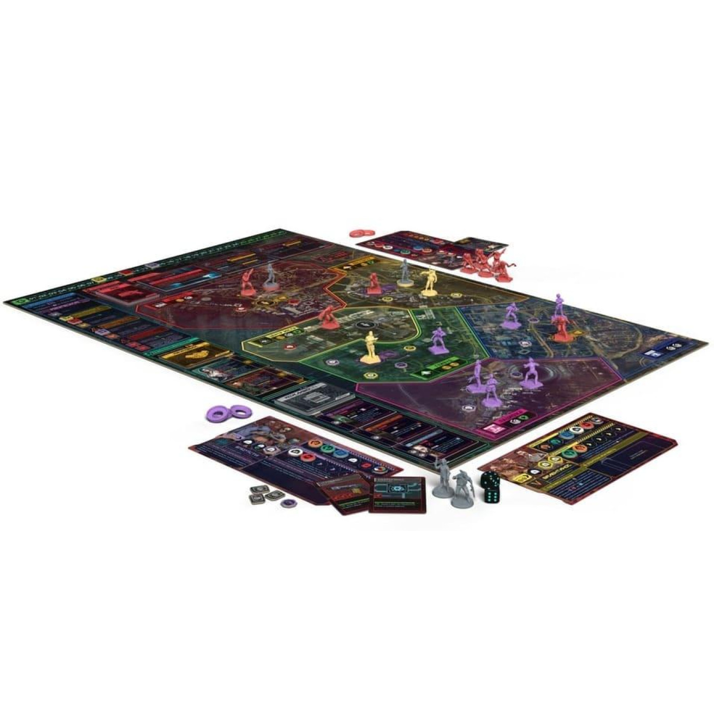 Настільна гра Cyberpunk 2077. Банди Найт-Сіті (Gangs of Night City) (GKCH228nc)