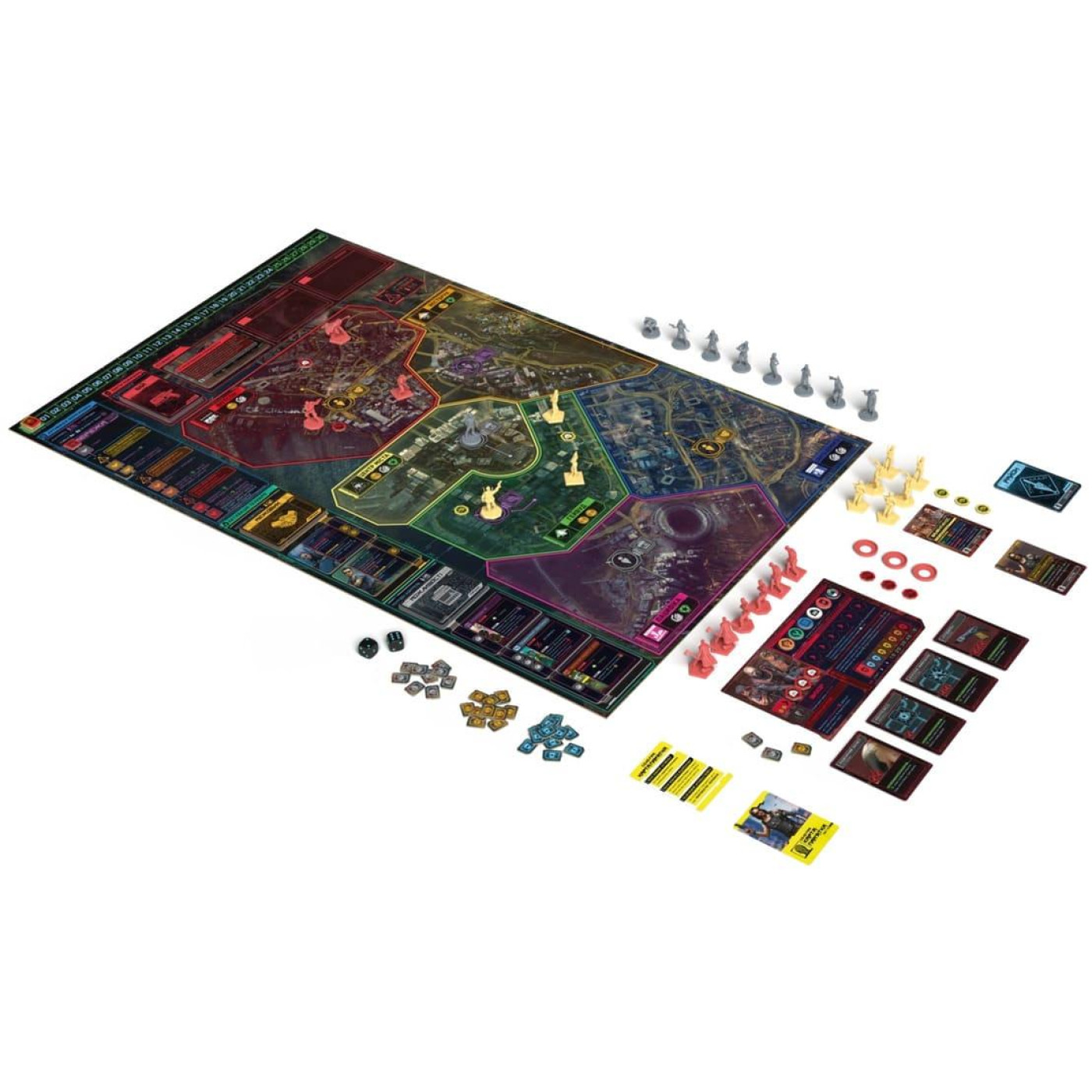 Настільна гра Cyberpunk 2077. Банди Найт-Сіті (Gangs of Night City) (GKCH228nc)