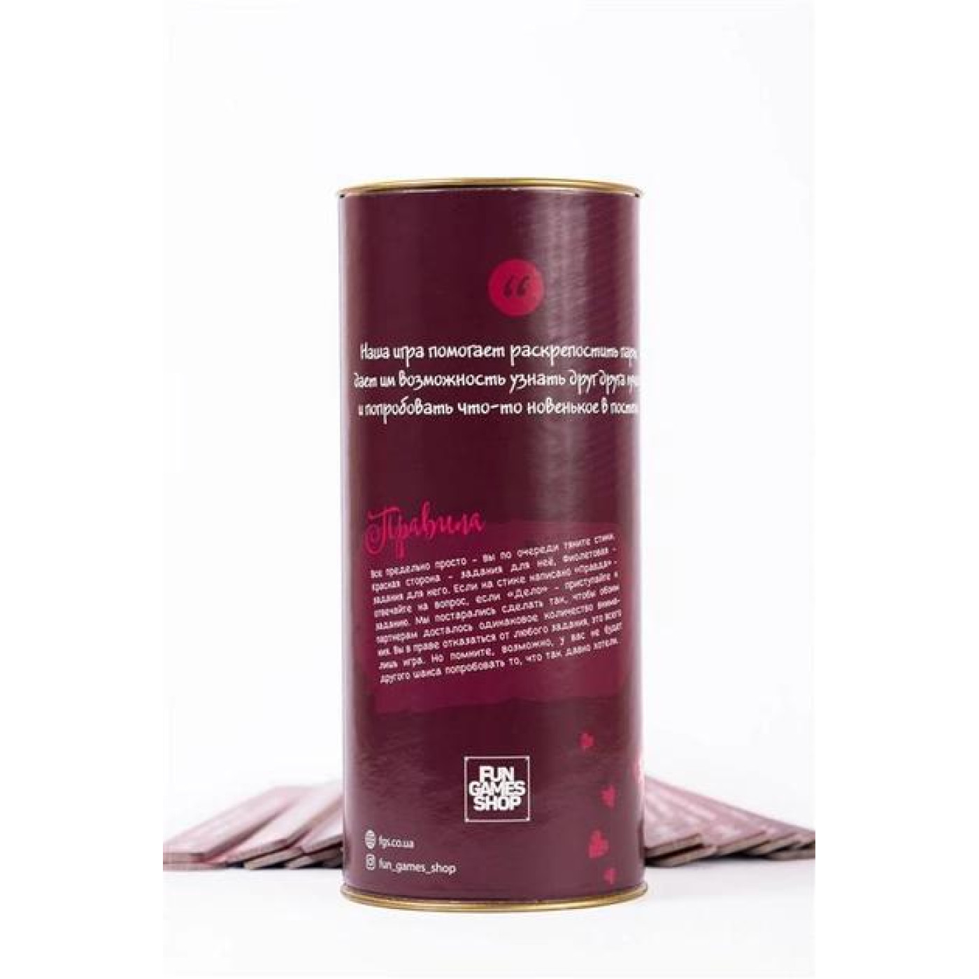 Настольная игра Настильна гра 18+ Fun Games Shop Правда чи Справа: Камасутра, росийська (FGS06)