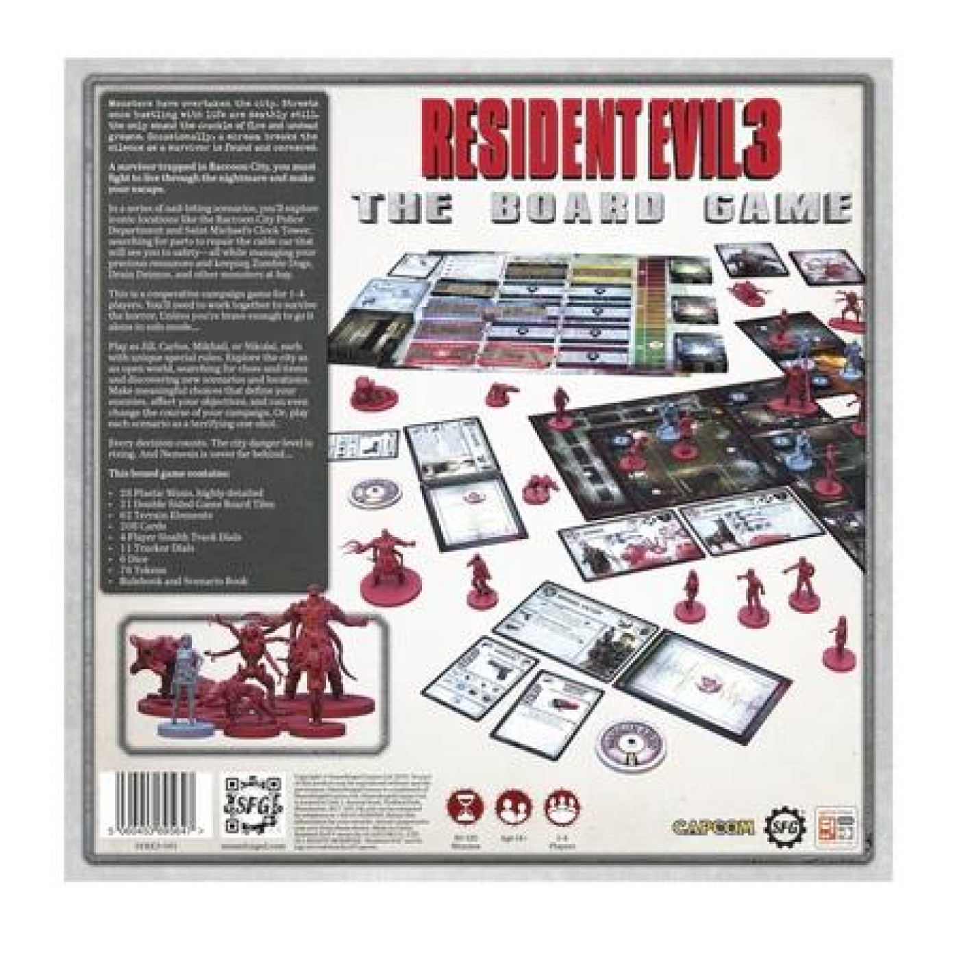 Настільна гра Steamforged Games Resident Evil 3: The Board Game (Оселя Зла 3) (stdgm019)