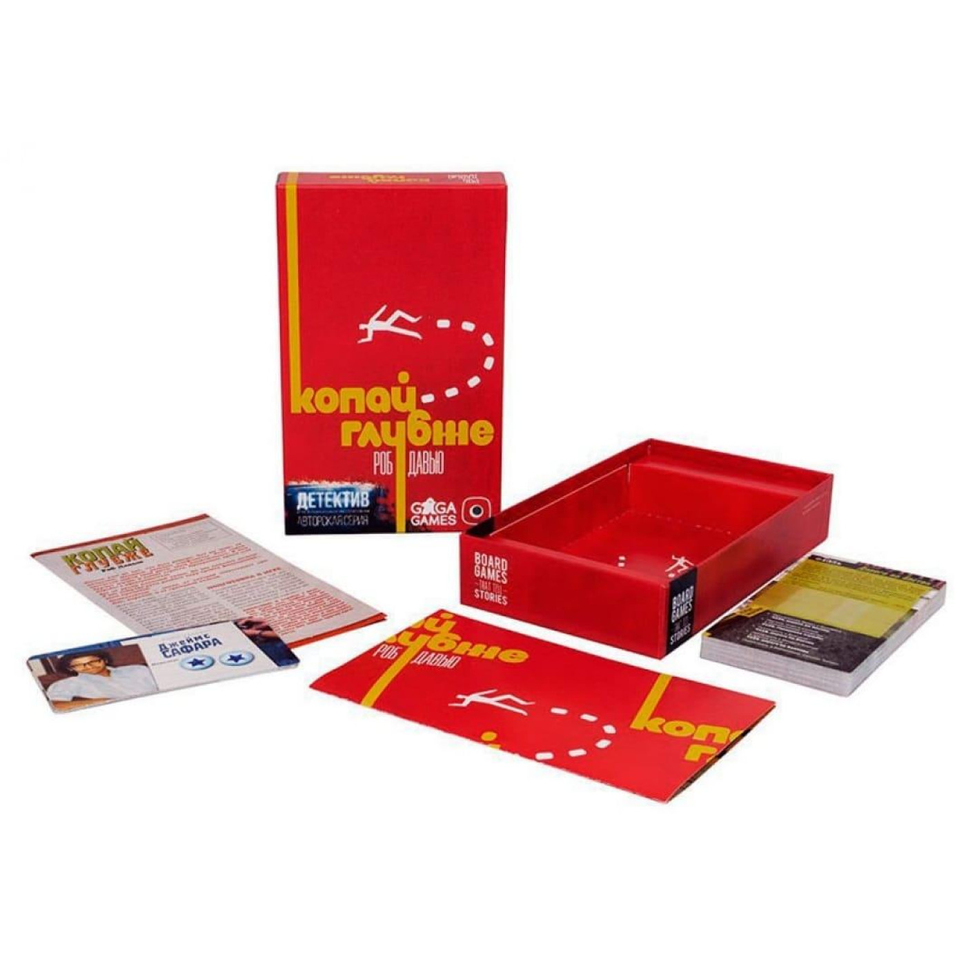 Настільна гра Детектив: Копай глубже (Detective: Signature Series – Dig Deeper) (GG195)