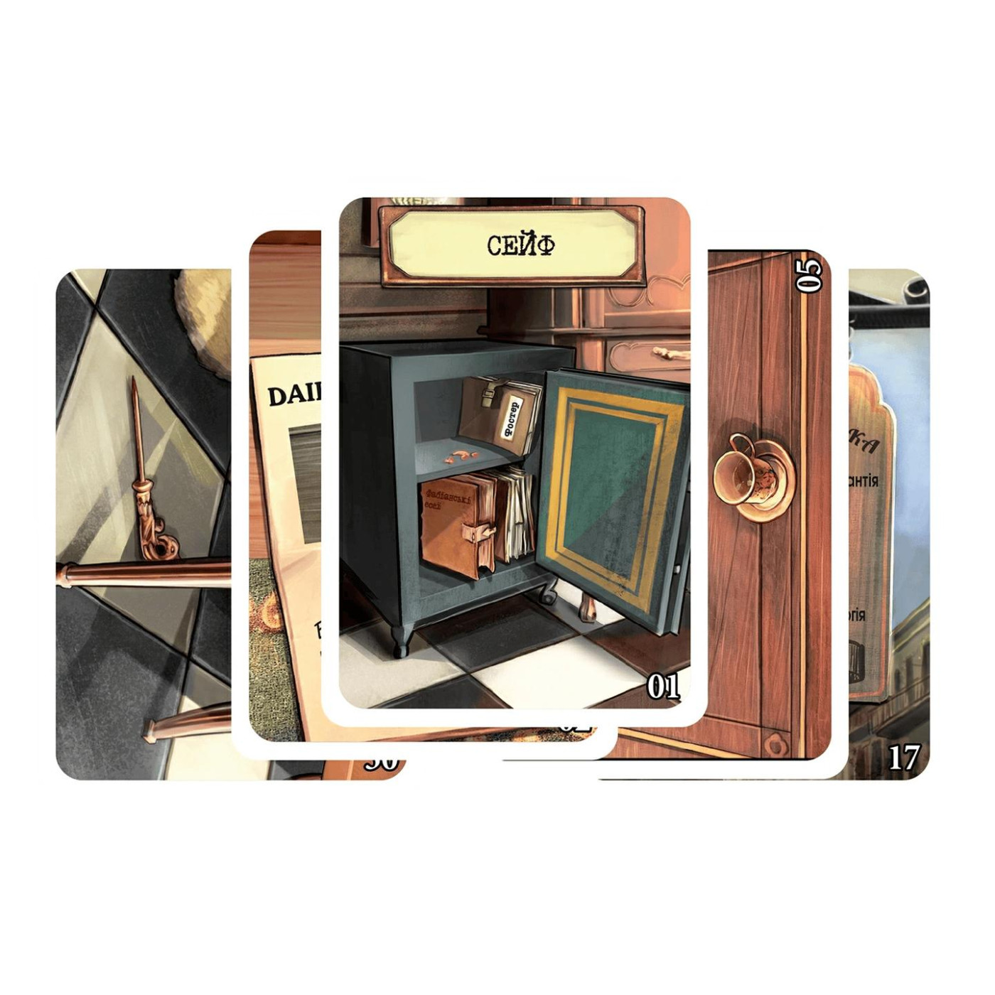 Настольная игра Дисплей гри Шерлок. Набир 4 (15 игор) (GKCH118S4)