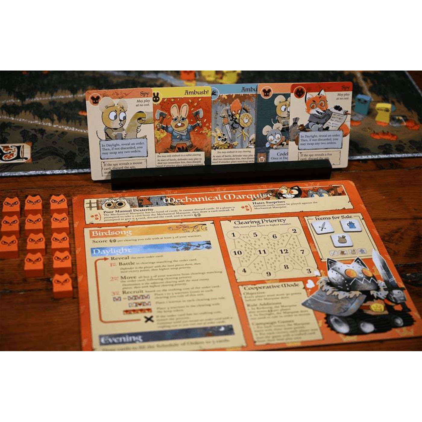Настольная игра Root: Ричкови народи (Root: The Riverfolk Expansion) (укр.) (kg11983)