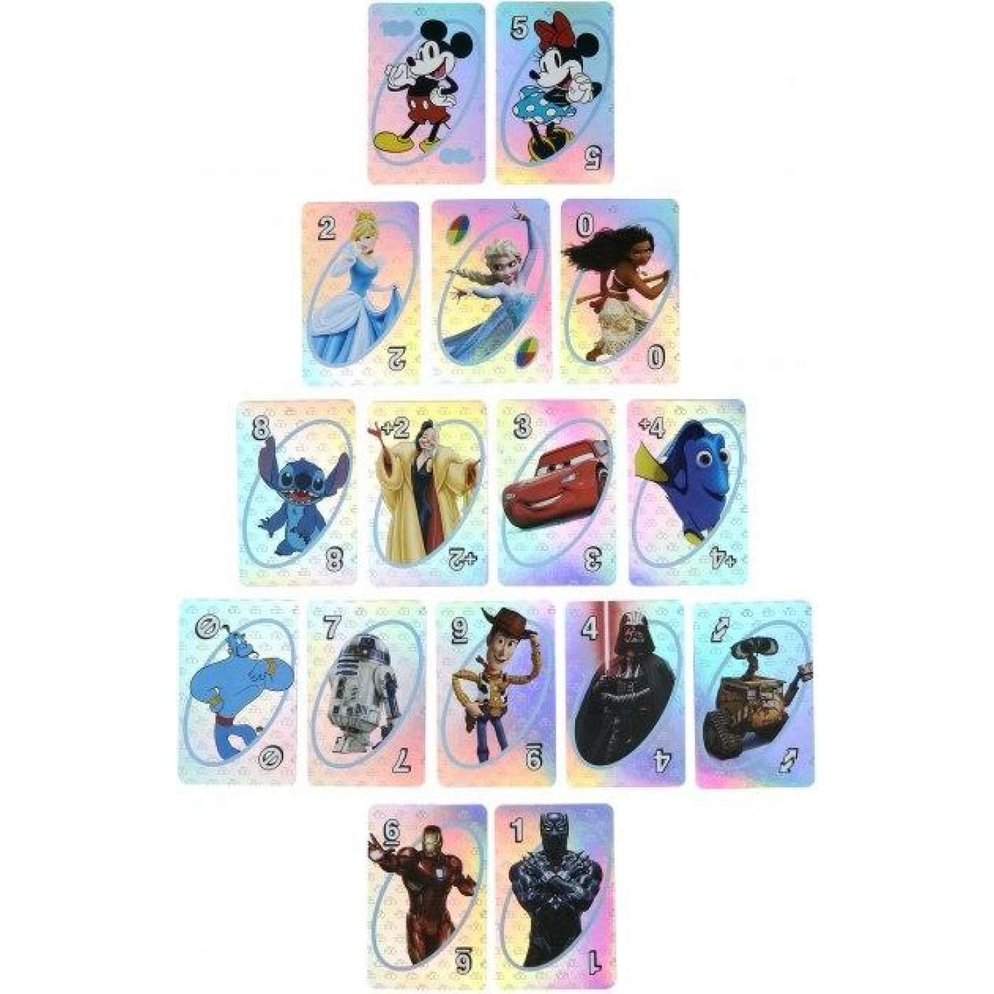 Настільна гра UNO Disney 100 (Уно: Дісней 100) (mttl12)