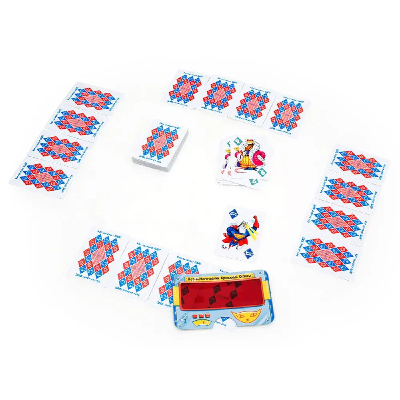 Настільна гра Кот-за-хвост Цап! Делюкс (Rat-a-Tat Cat) (320088)