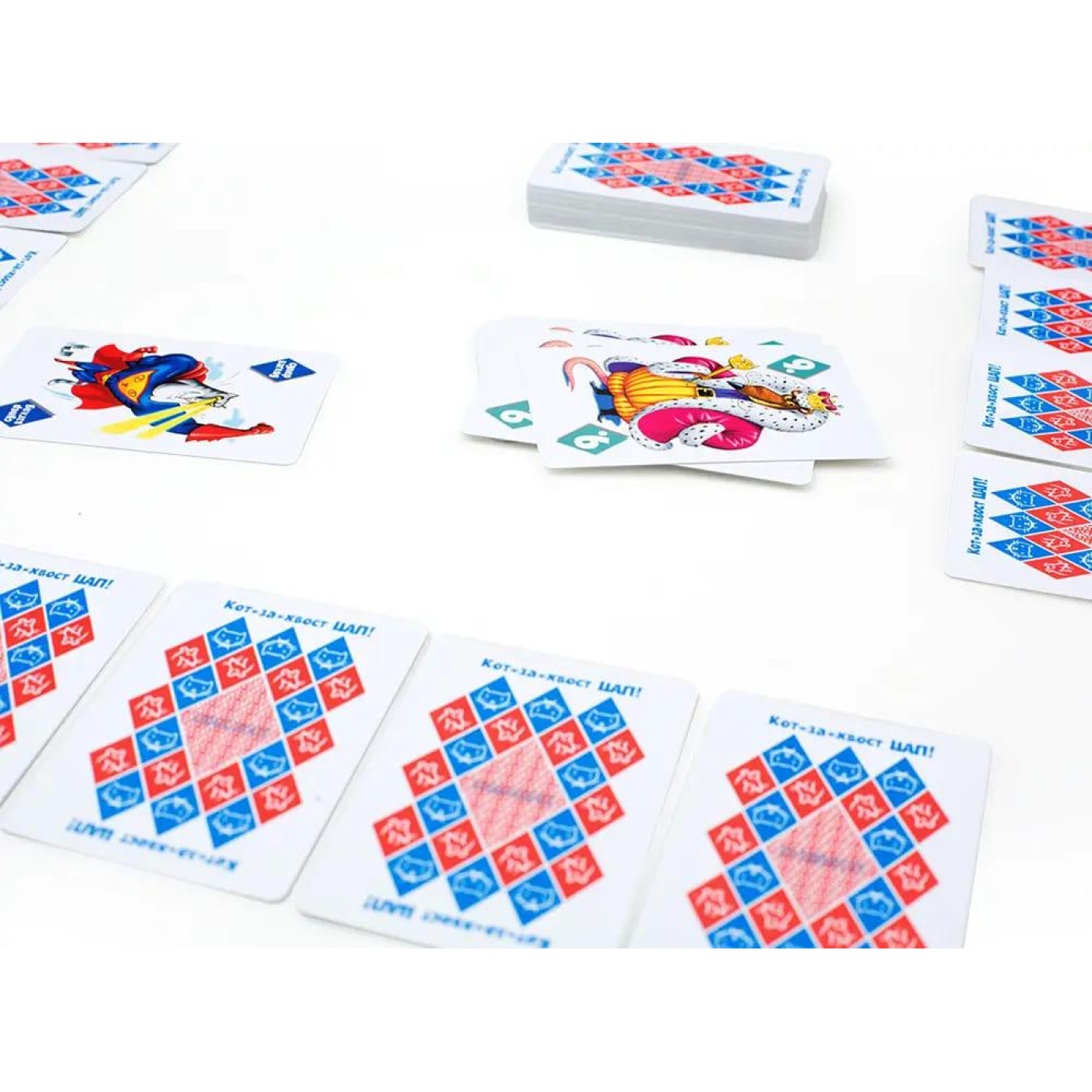 Настільна гра Кот-за-хвост Цап! Делюкс (Rat-a-Tat Cat) (320088)