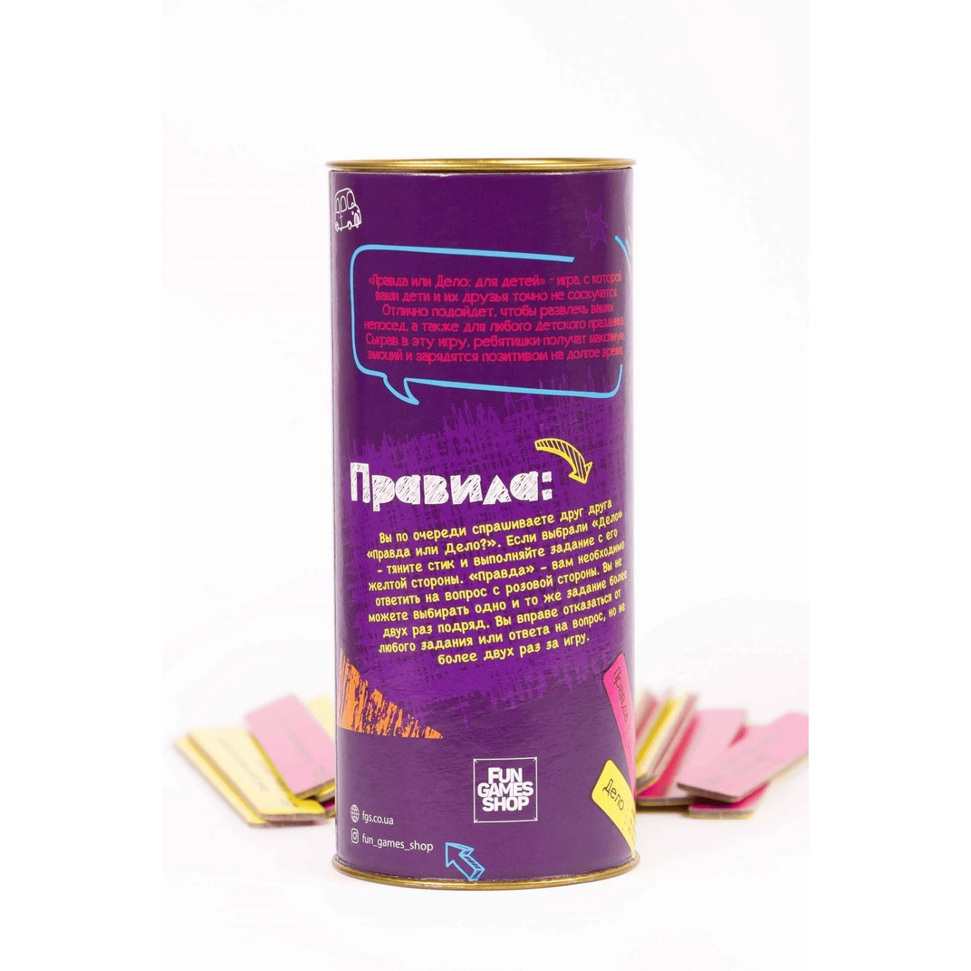 Настольная игра Правда чи Дило: Для дитей (росийською) (fgsopt006)