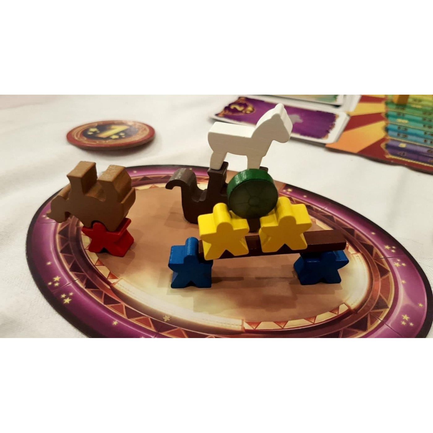 Настільна гра Маленький Цирк: Шоу продолжается! (Meeple Circus: Show Must Go On!) (МЦК003)