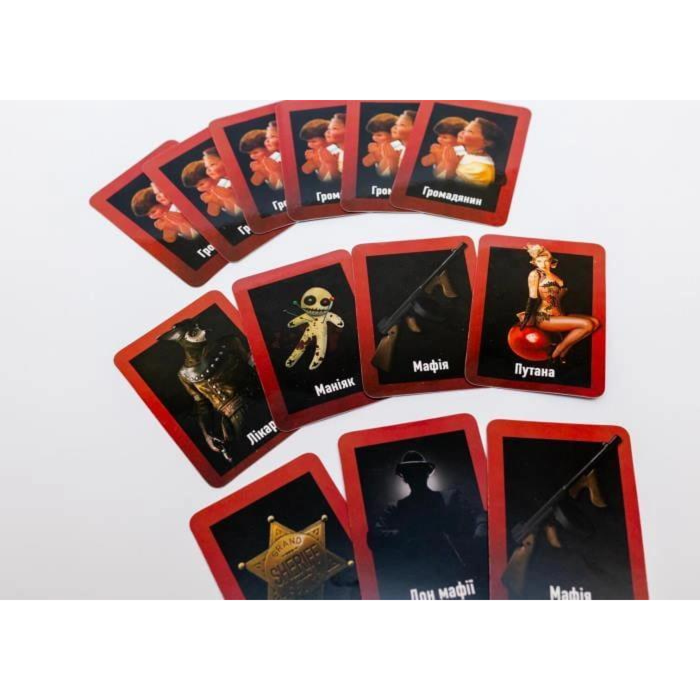 Настольная игра Мафия пластиковая (58263)