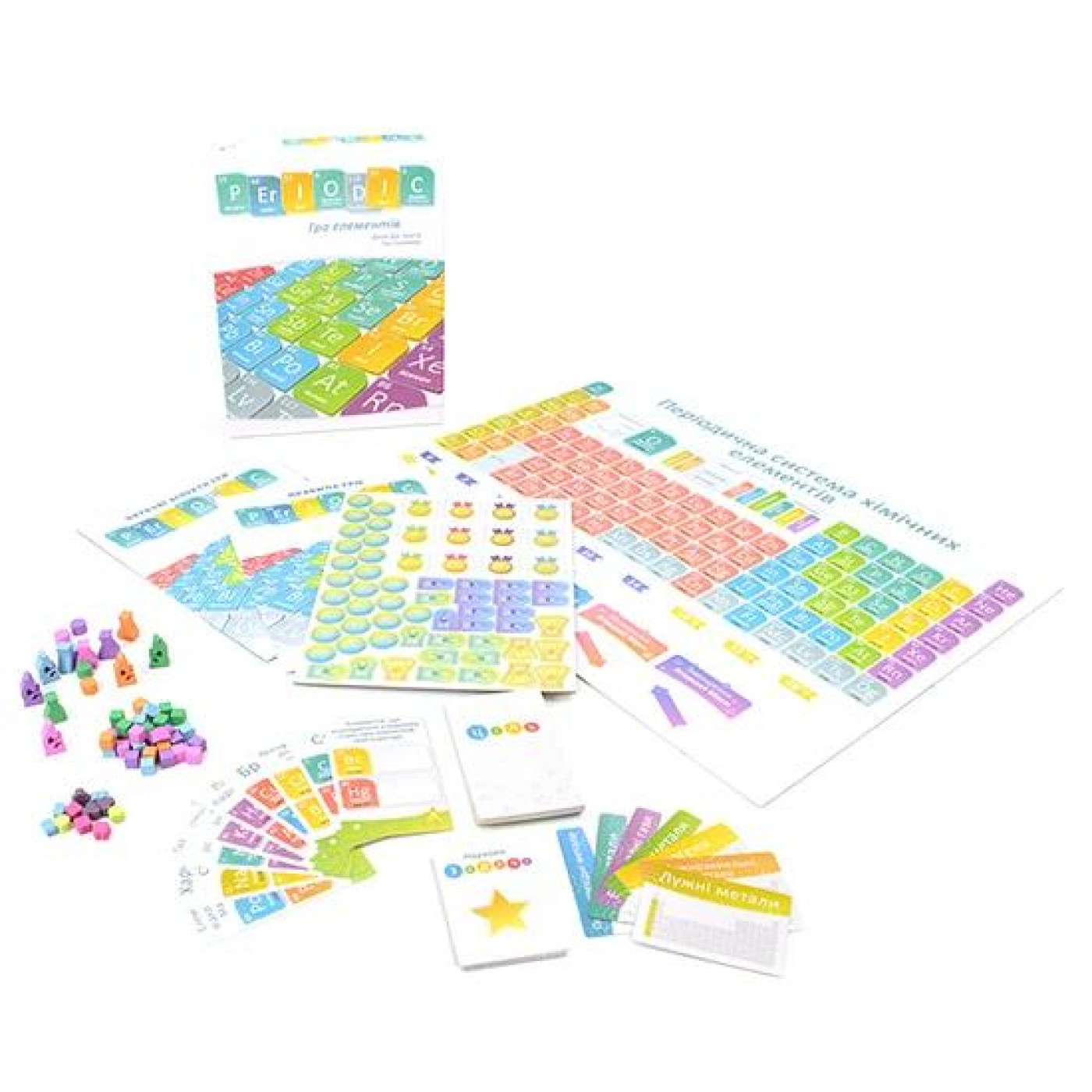 Настольная игра Periodic: Гра елементив (igromopt24)