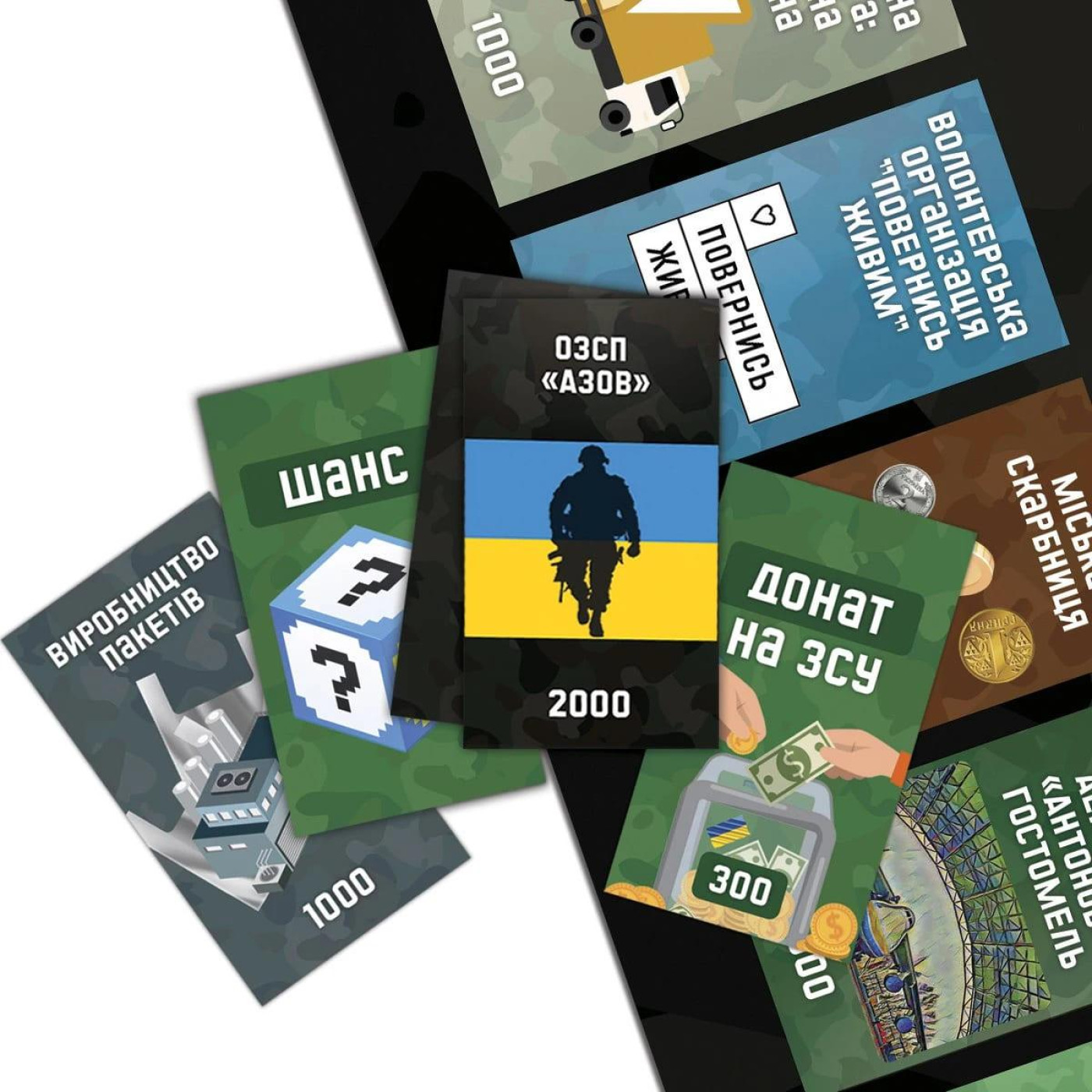 Настольная игра Военная Монополия (улучшенная версия) (укр.) (ВР_ВМПВ)